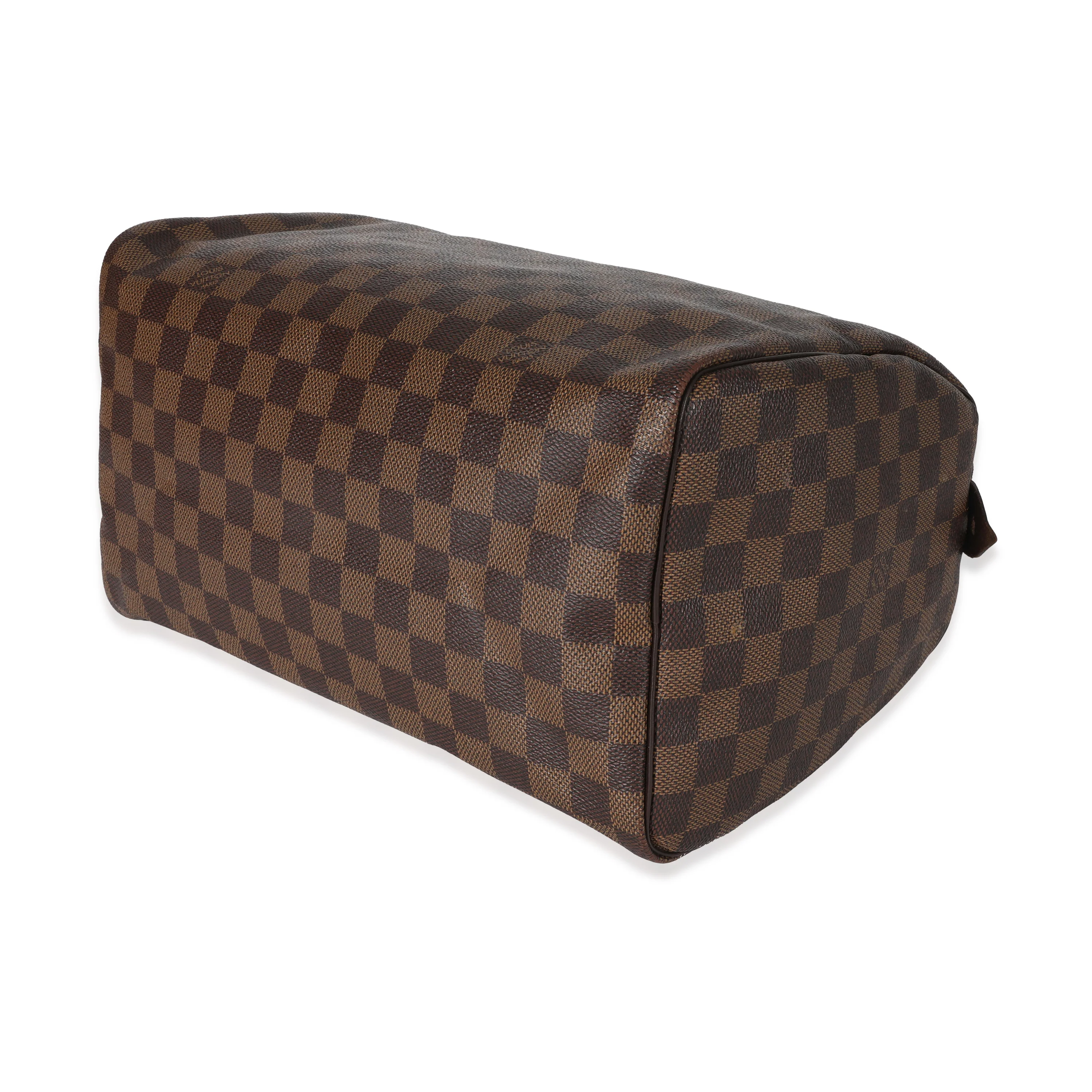 Louis Vuitton Canvas Damier Ebene Speedy 30 - Image 5