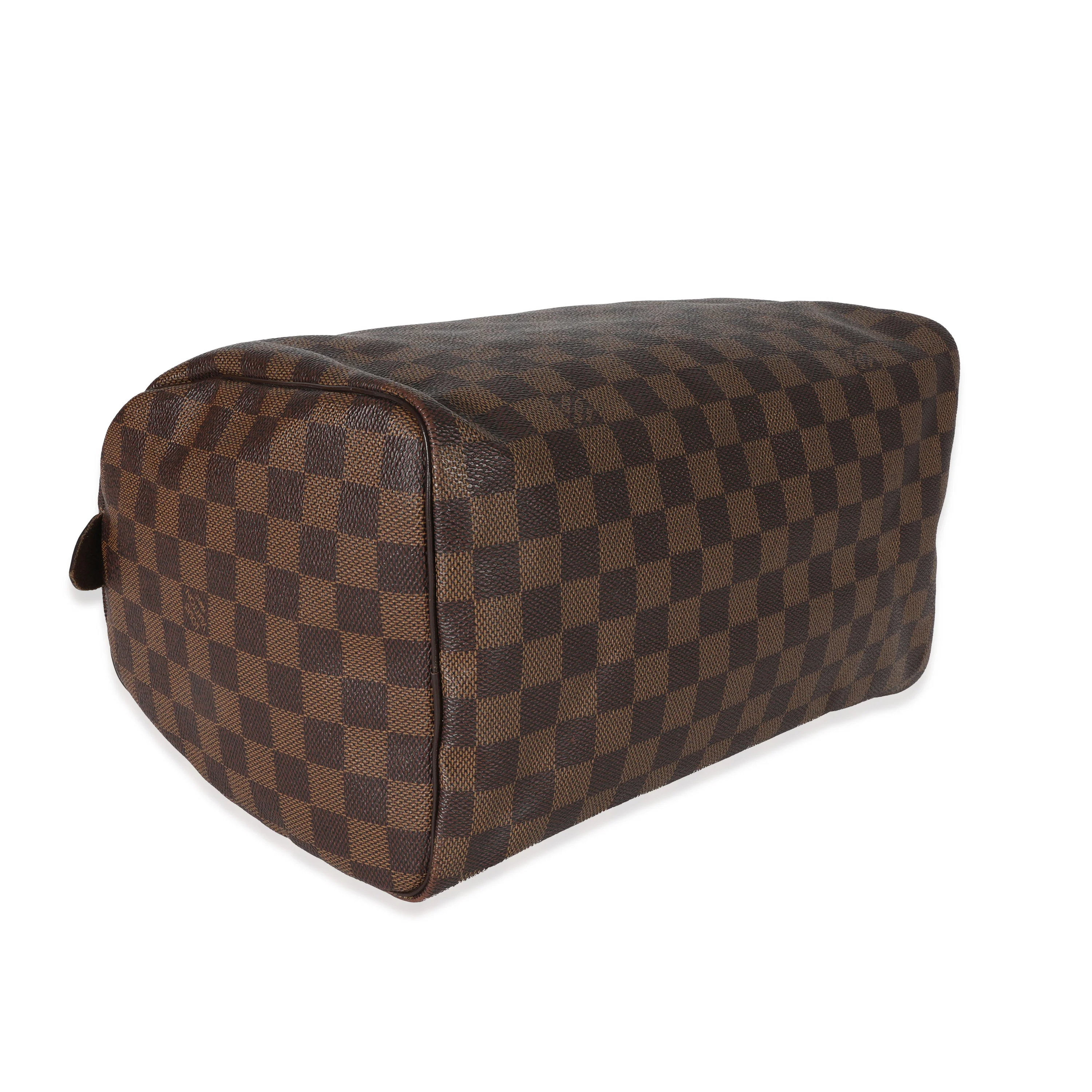 Louis Vuitton Canvas Damier Ebene Speedy 30 - Image 6