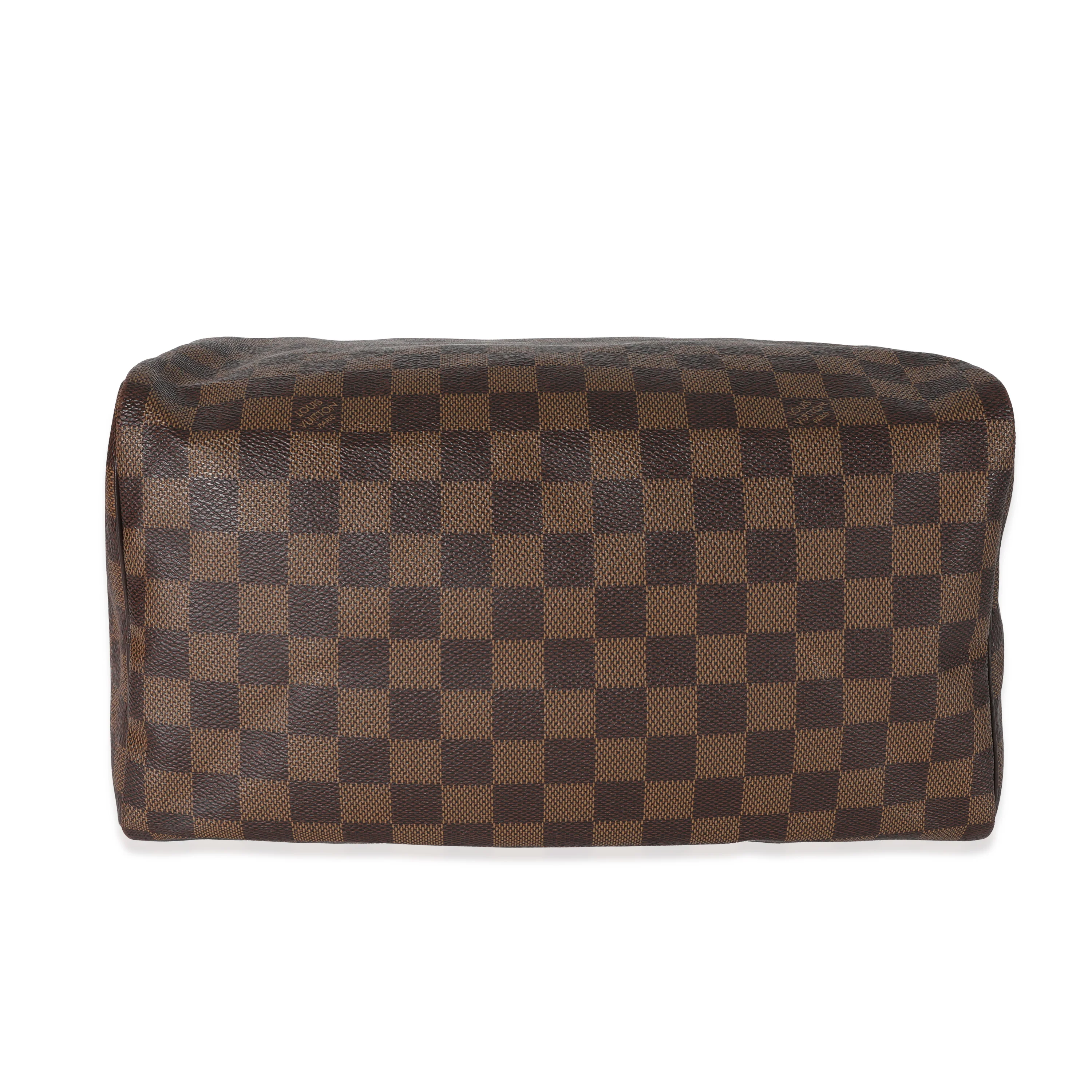 Louis Vuitton Canvas Damier Ebene Speedy 30 - Image 7