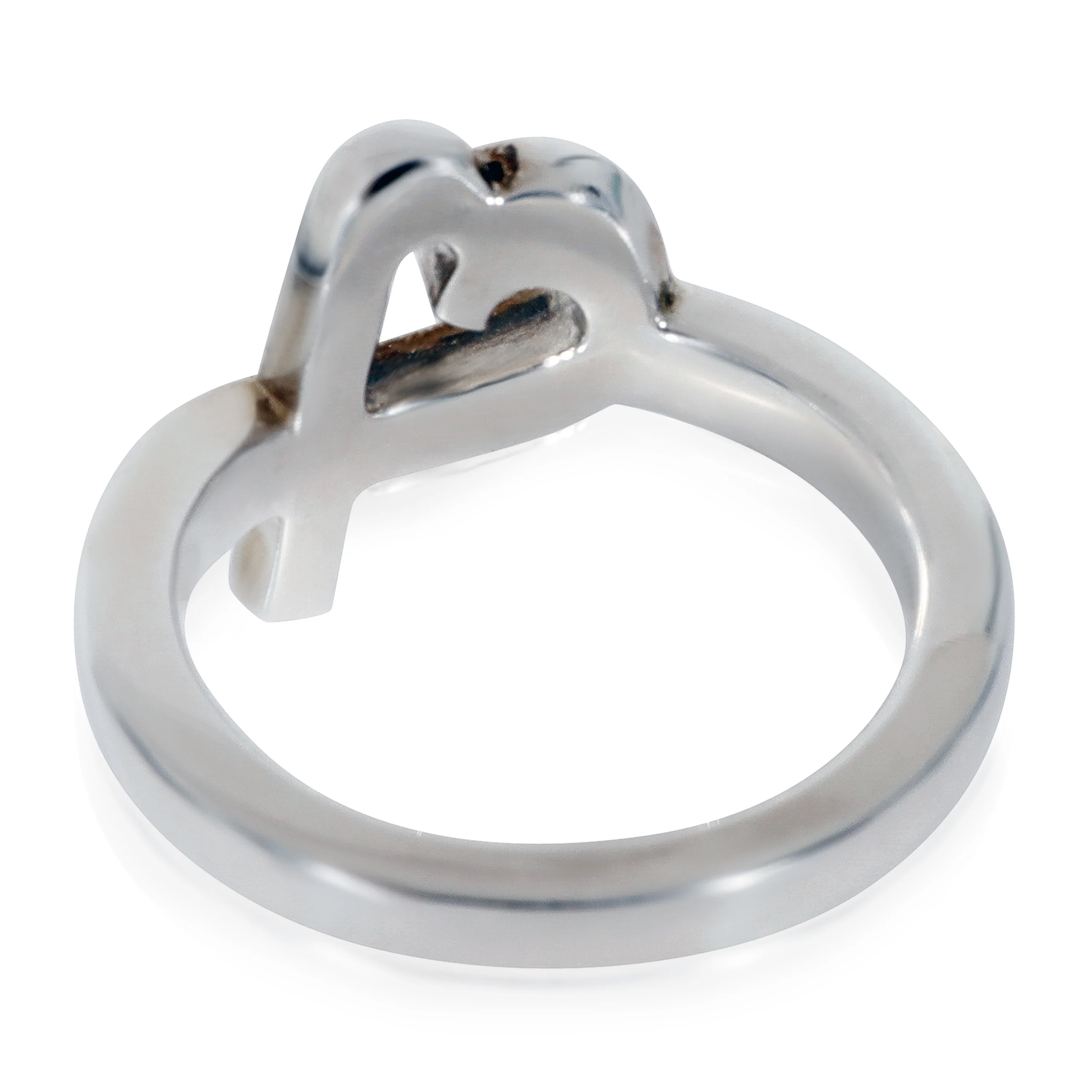 Tiffany & Co. Paloma Picasso Loving Heart Ring in Sterling Silver - Image 3