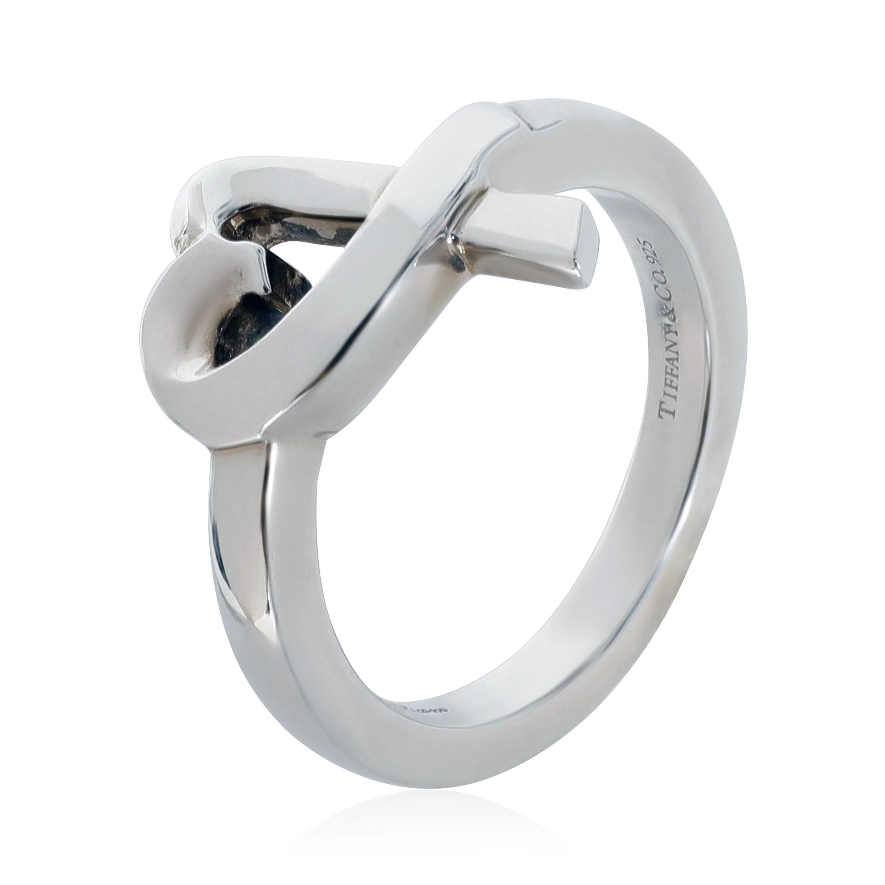 Tiffany & Co. Paloma Picasso Loving Heart Ring in Sterling Silver - Image 4