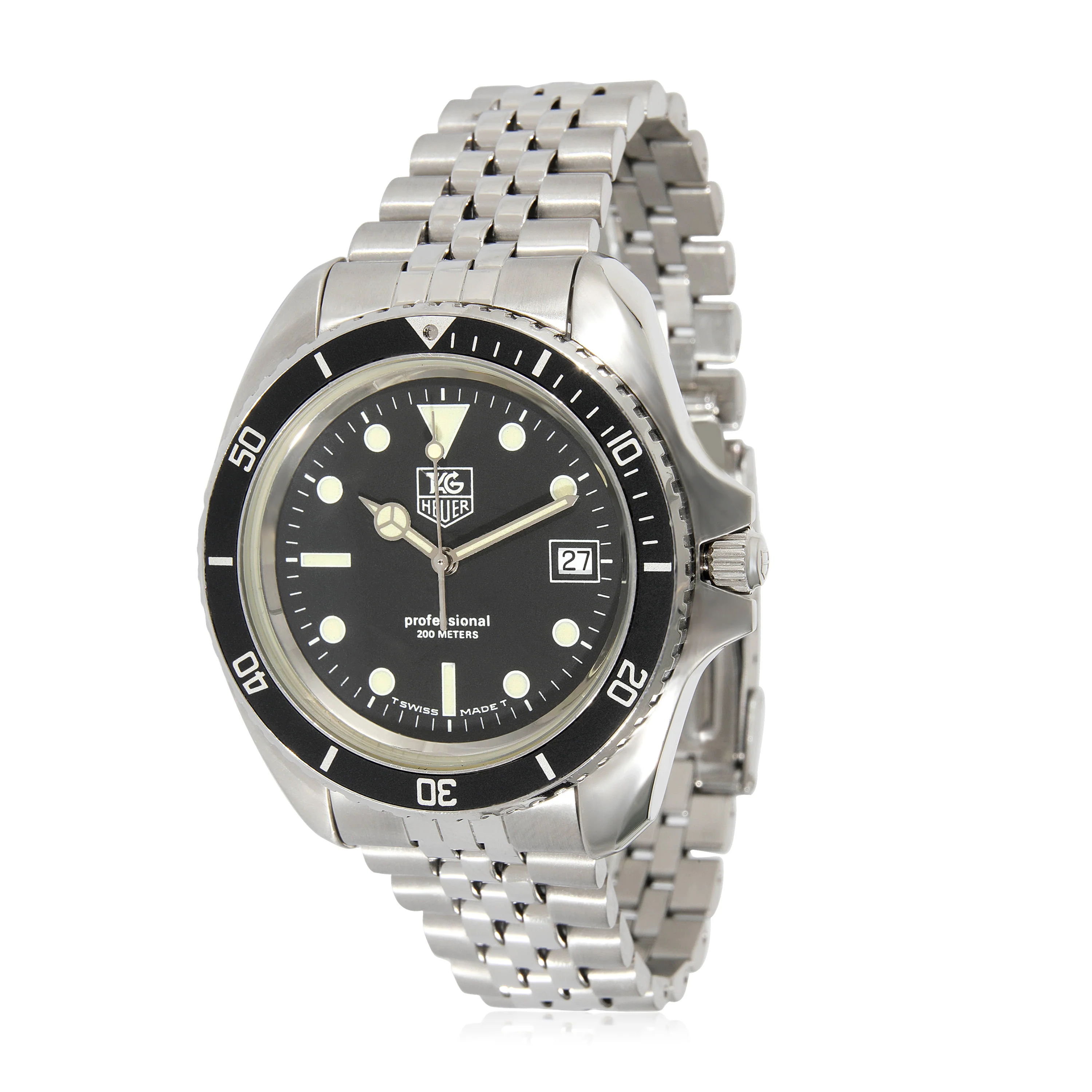 Tag Heuer 1000 980.006N Mens Watch in Stainless Steel
