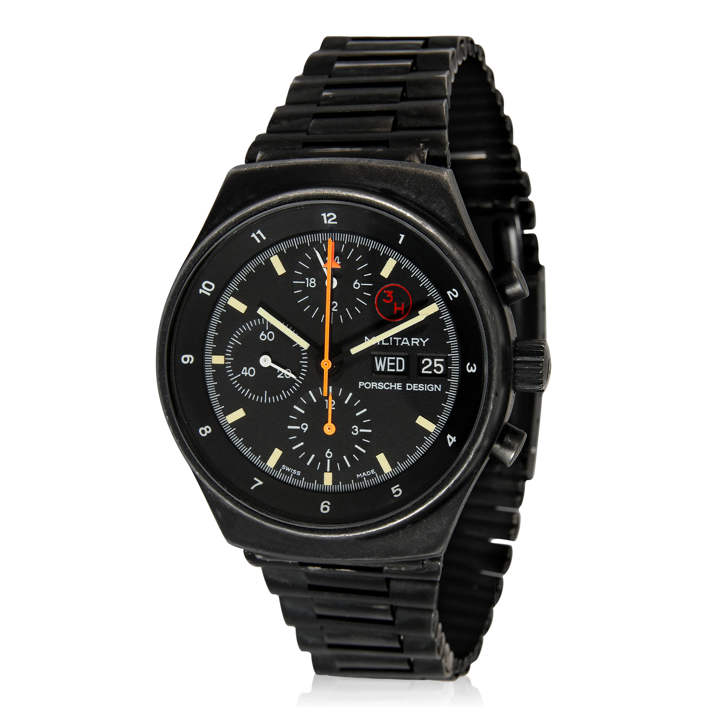 Porsche Design Orfina Military 7177 Mens Watch in PVD
