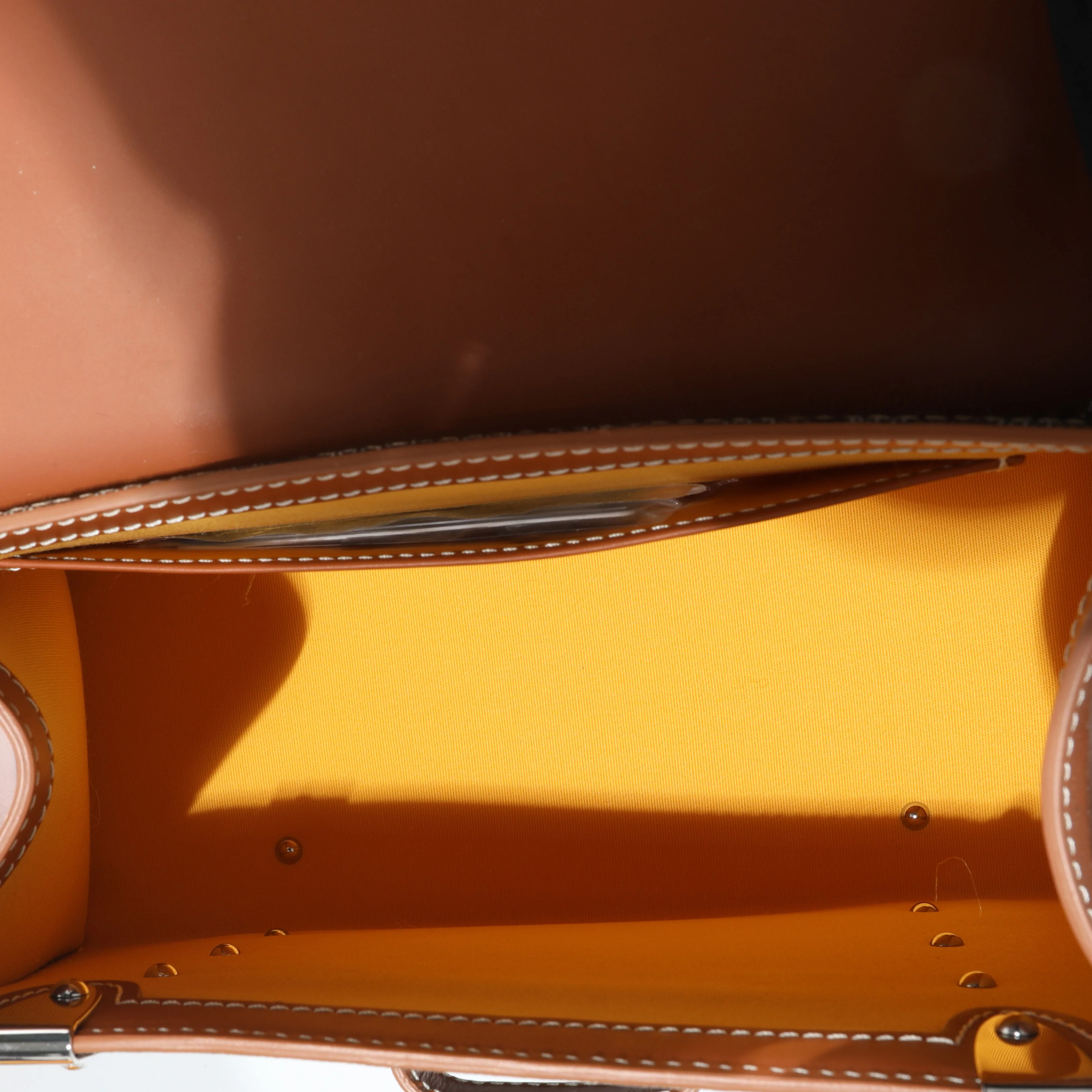 Goyard Black Goyardine Canvas Saigon PM - Image 4
