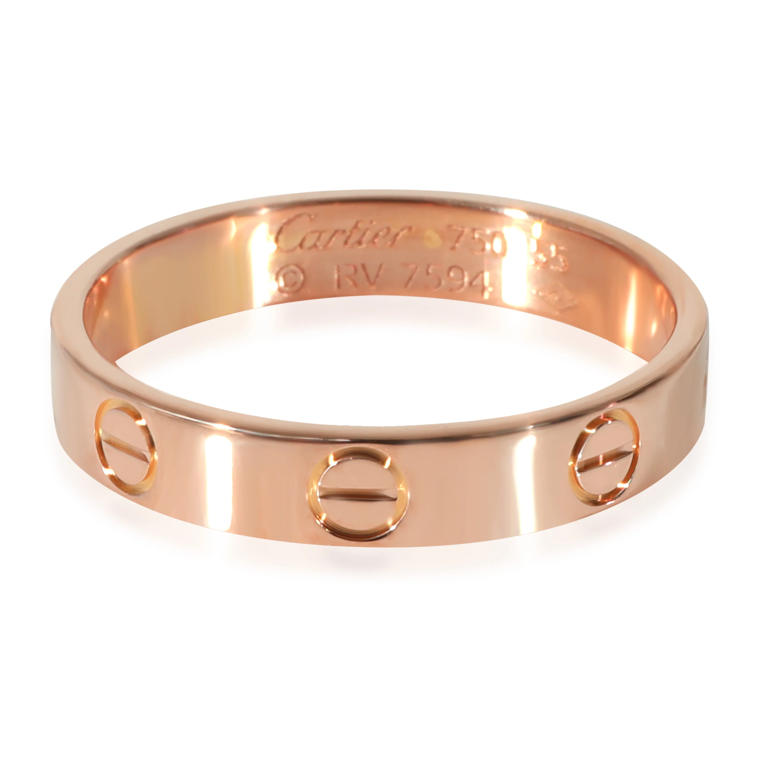 Cartier Love Wedding Band in 18k Rose Gold