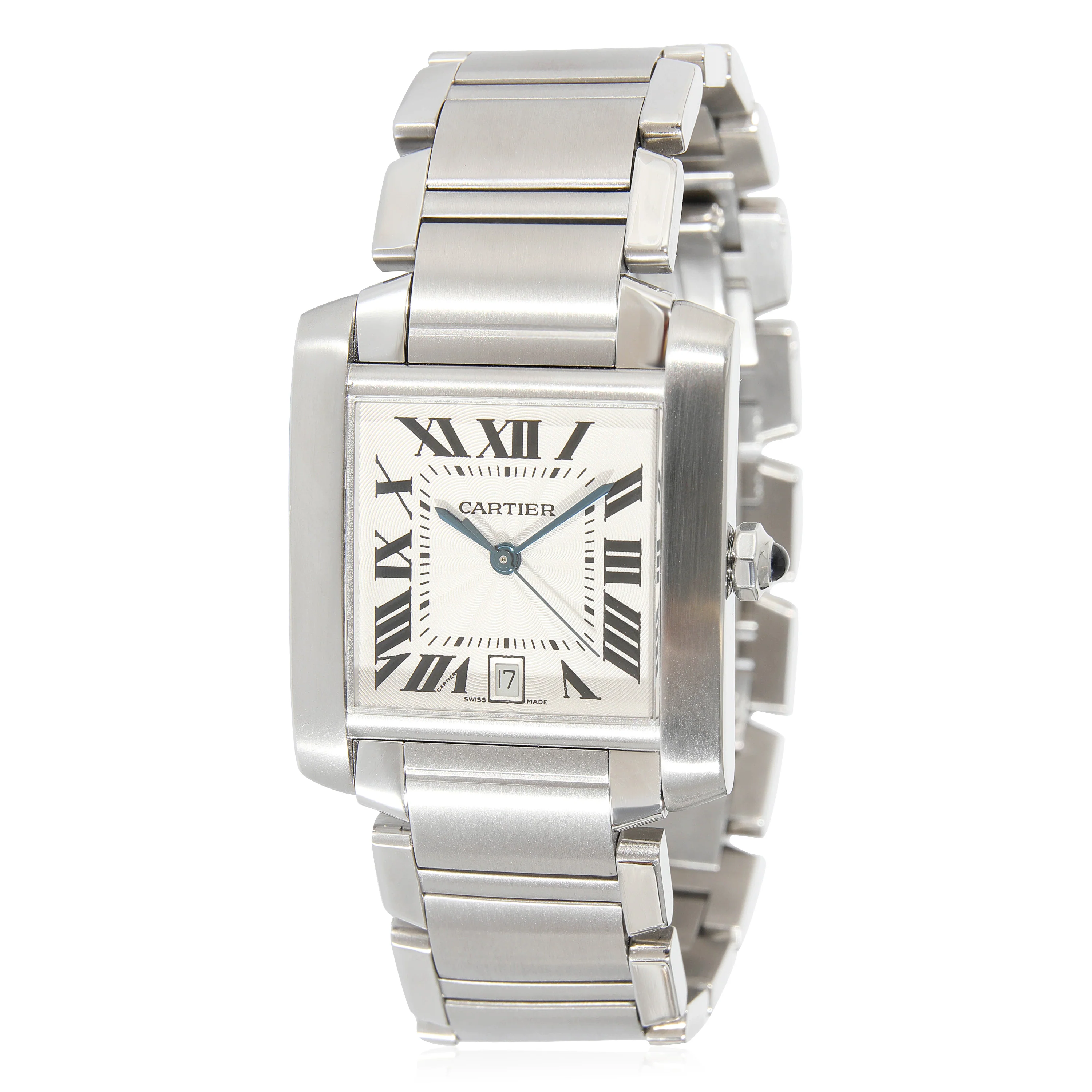 Cartier Tank Francaise W51002Q3 Unisex Watch in Stainless Steel