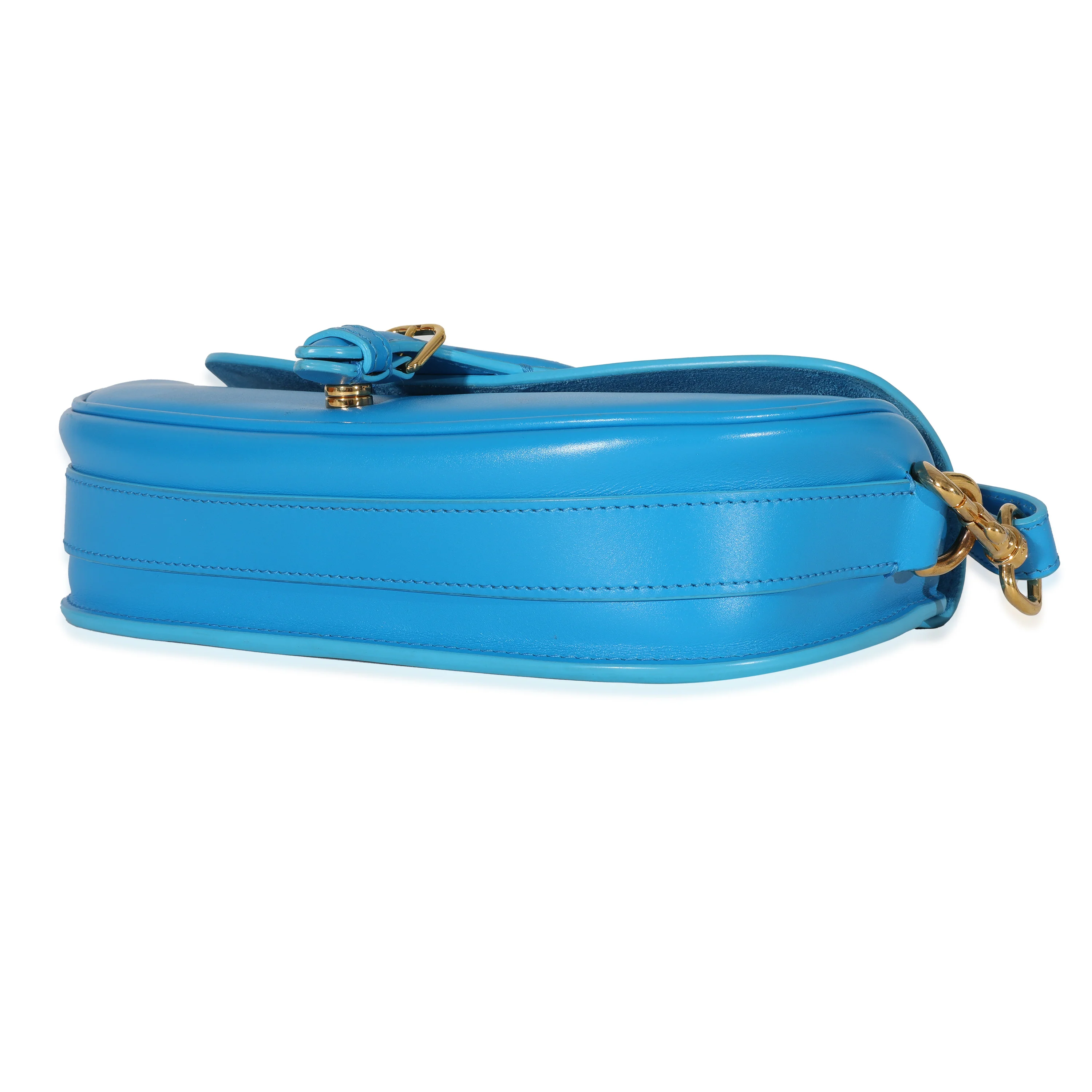 Blue Leather Bobby East West Horizon Bag - Image 7