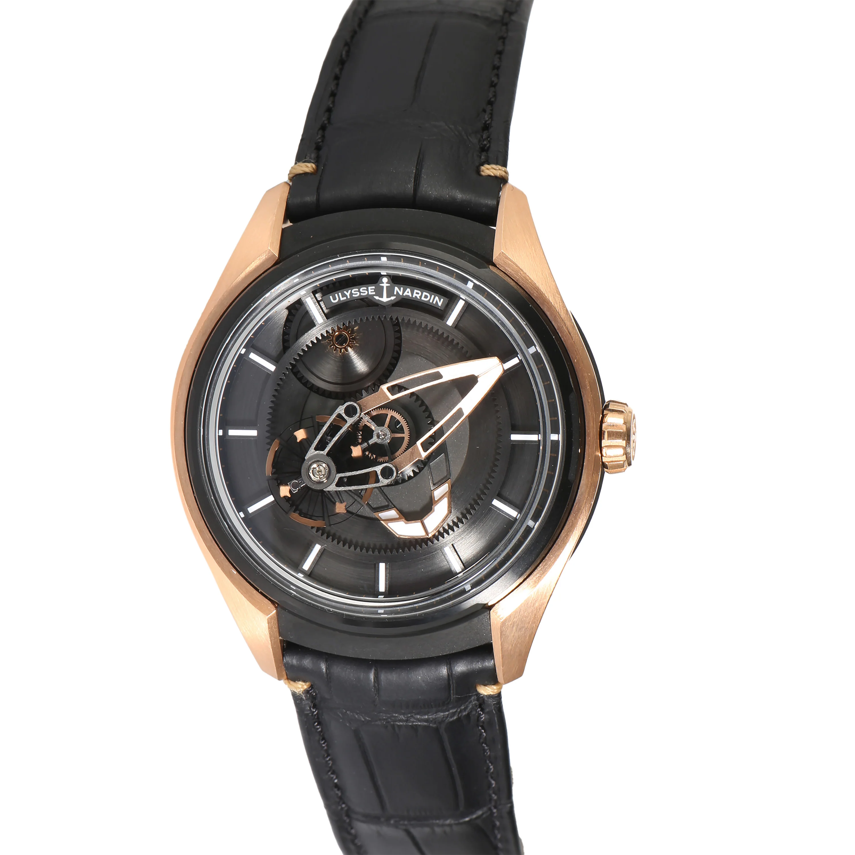 Freak X 2305-270 Mens Watch in 18kt Titanium/Rose Gold - Image 5