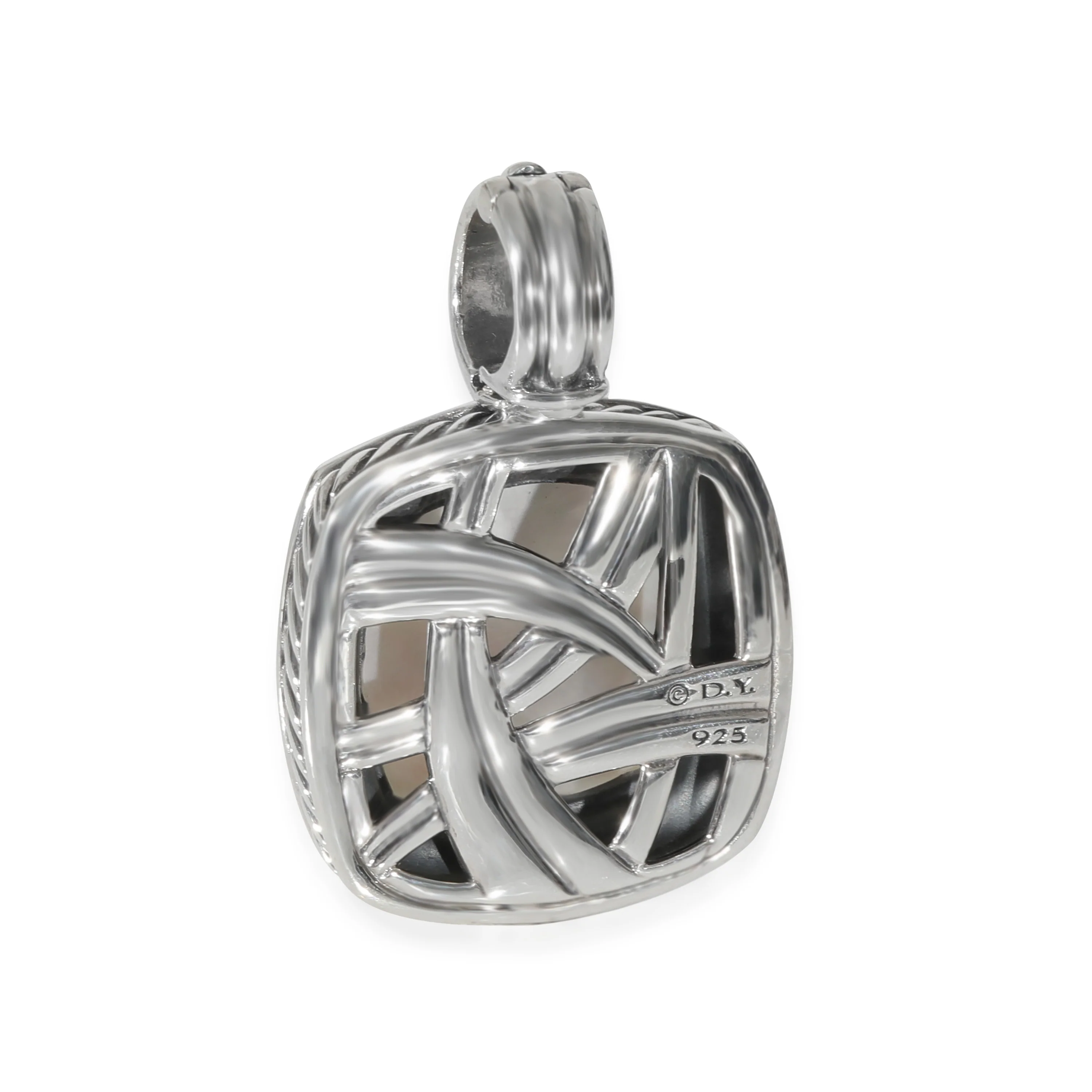 Albion Enhancer, Quartz & Mother of Pearl, Sterling Silver 0.5 CTW - Image 3