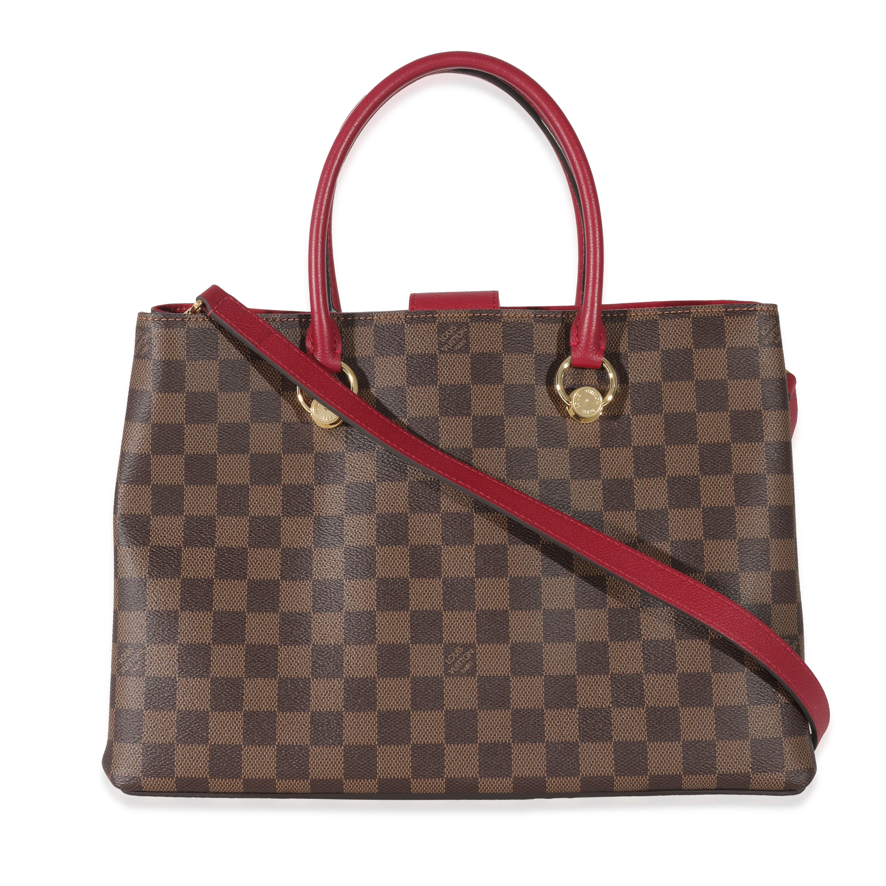 Damier Ebene Canvas LV Riverside Tote - Image 3