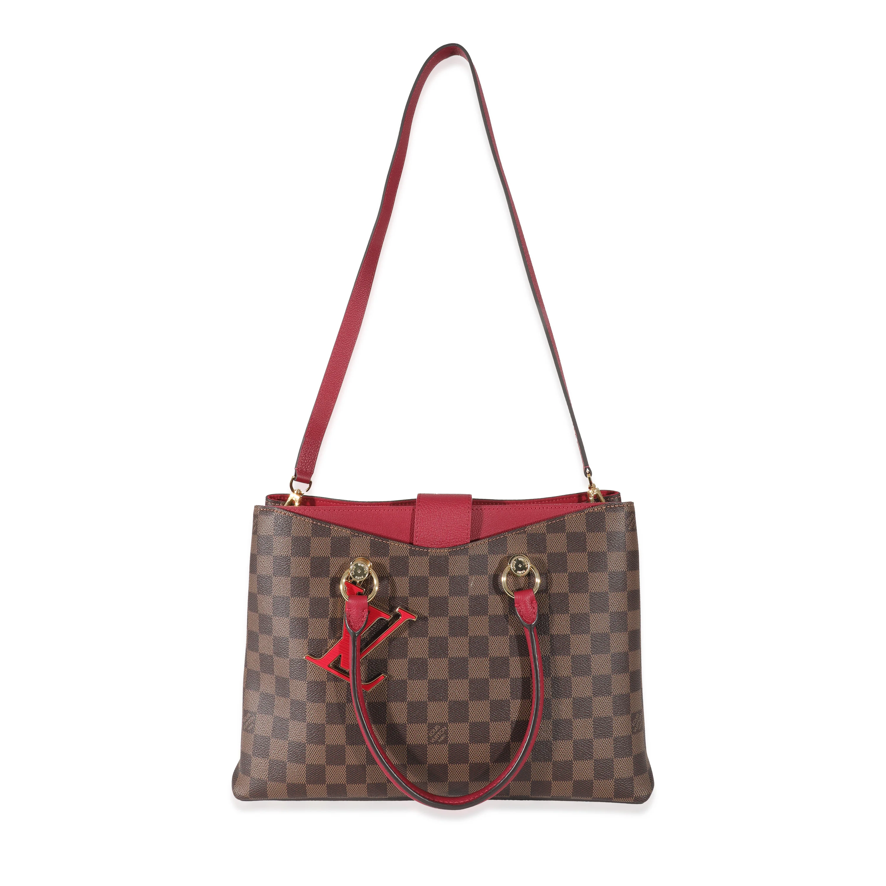 Damier Ebene Canvas LV Riverside Tote - Image 4