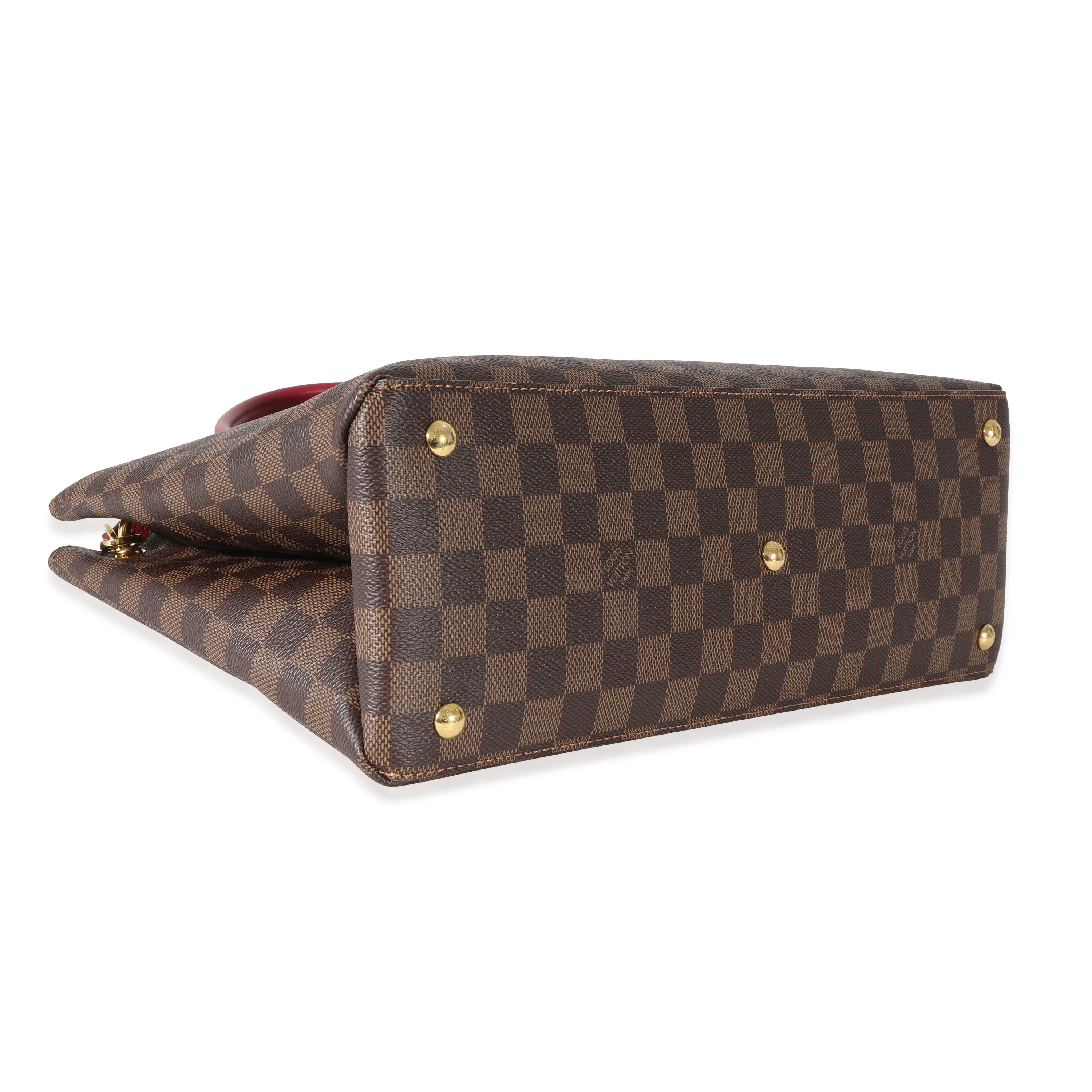 Damier Ebene Canvas LV Riverside Tote - Image 6