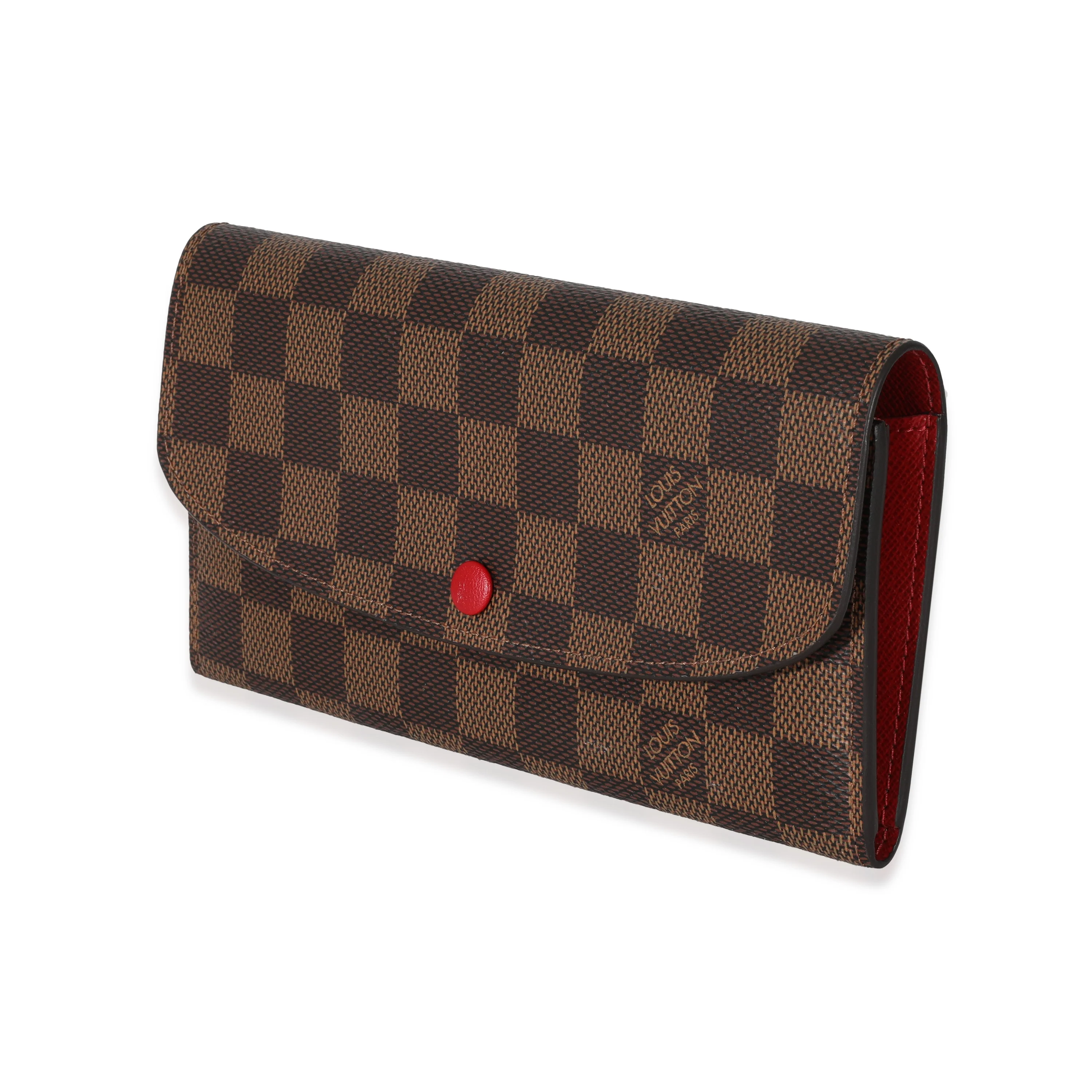 Louis Vuitton Damier Ebene Canvas Emilie Wallet - Image 2