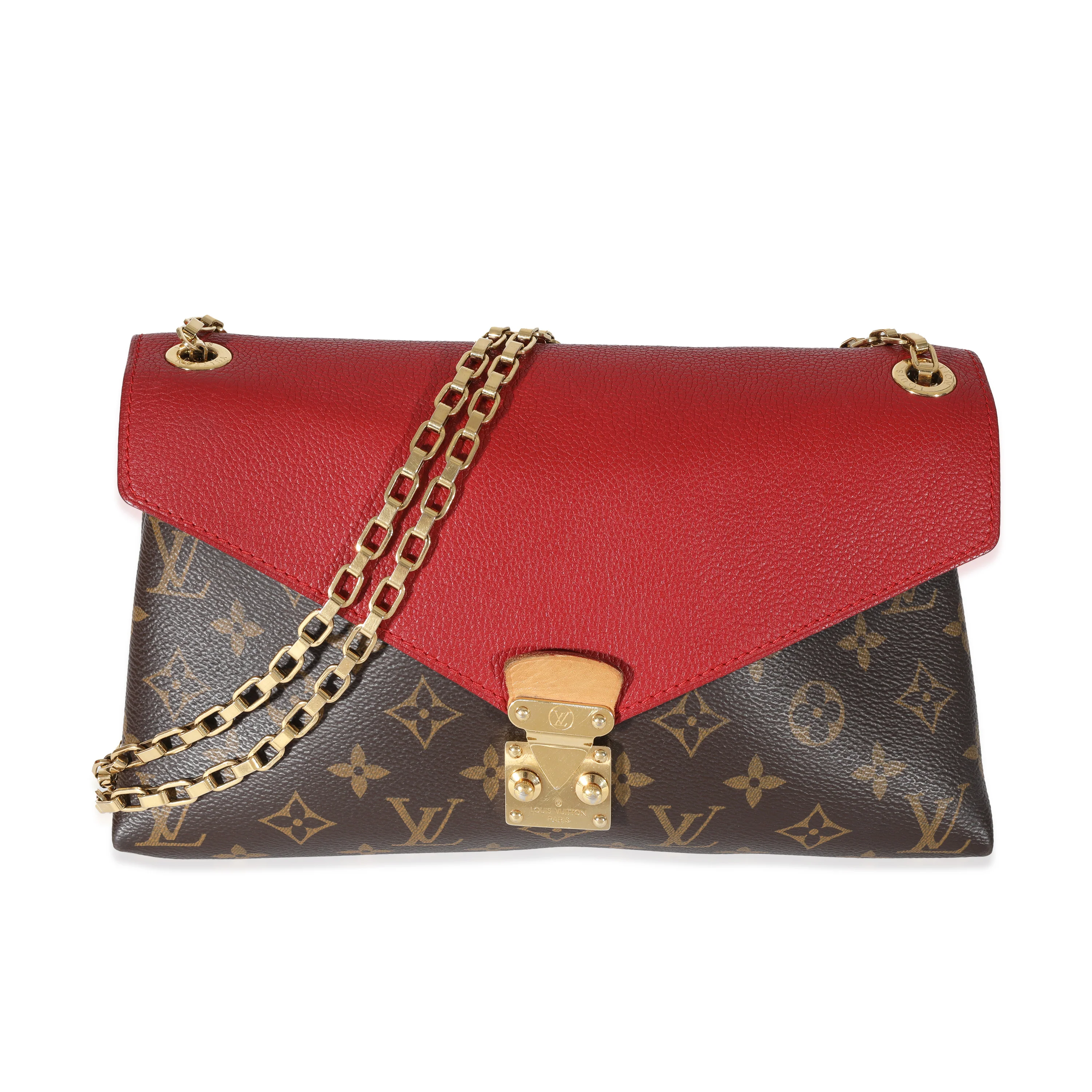 Louis Vuitton Cherry Monogram Canvas Pallas Chain Bag