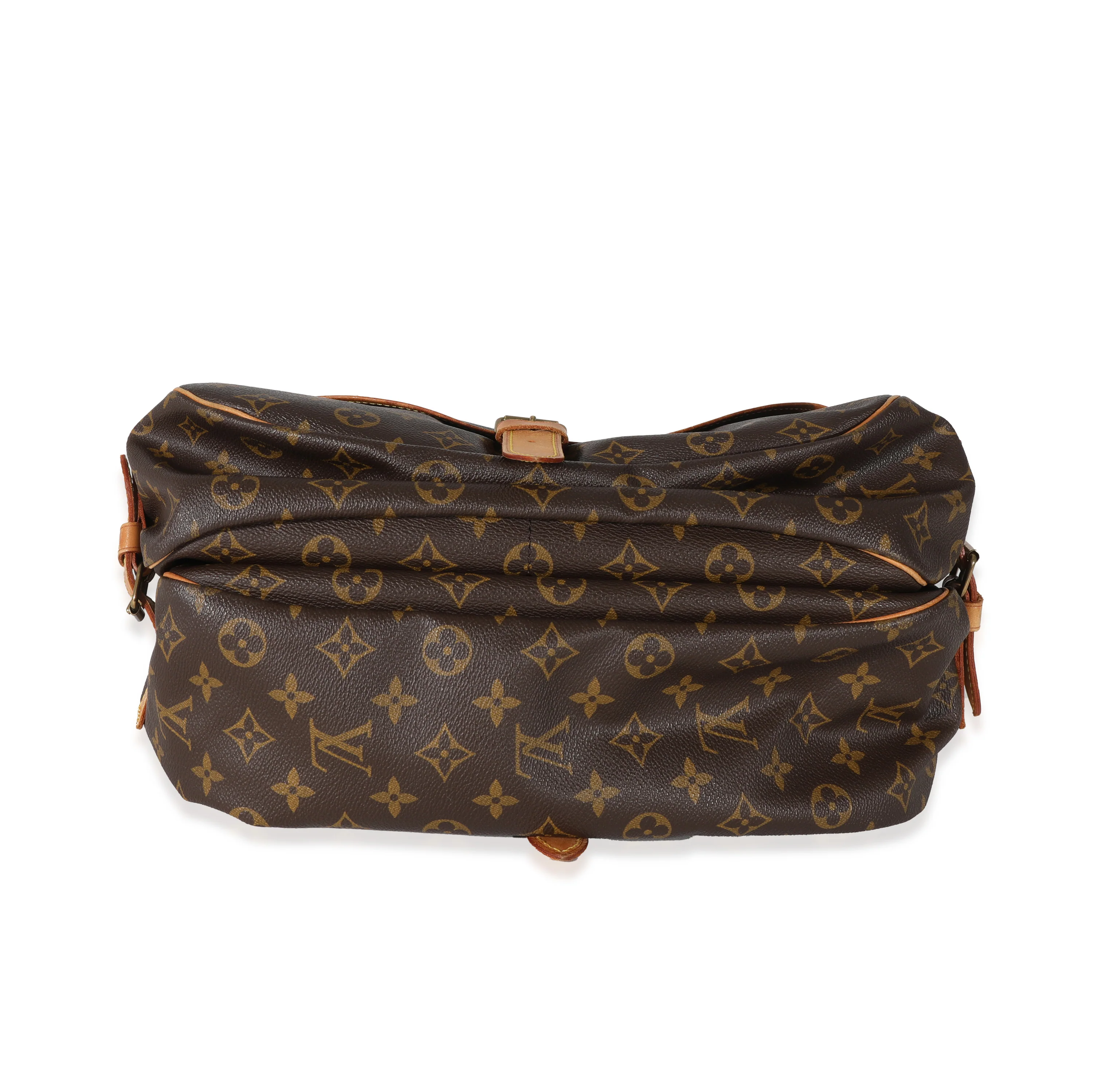 Louis Vuitton Vintage Monogram Canvas Saumur 35 - Image 5