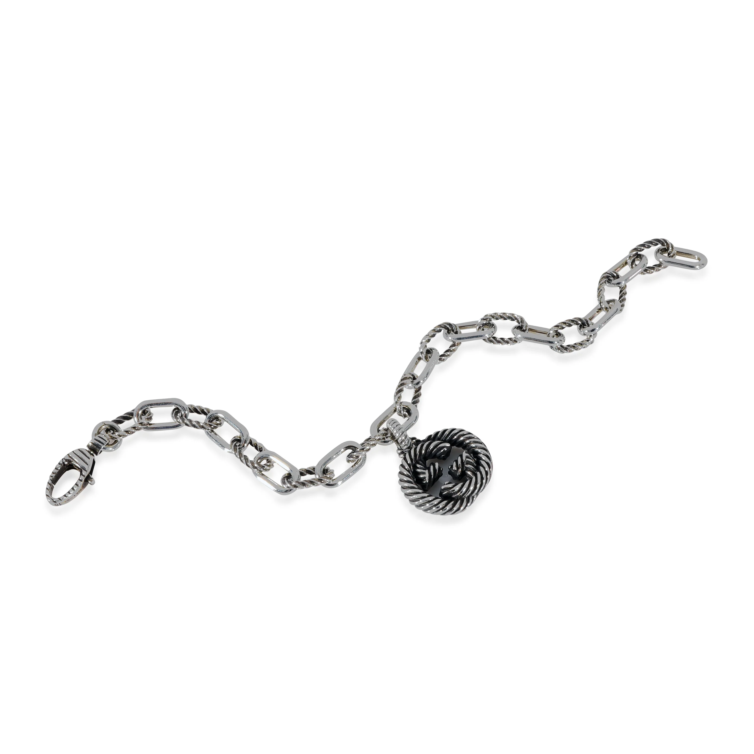 Twisted G Bracelet in Sterling Silver - Image 2
