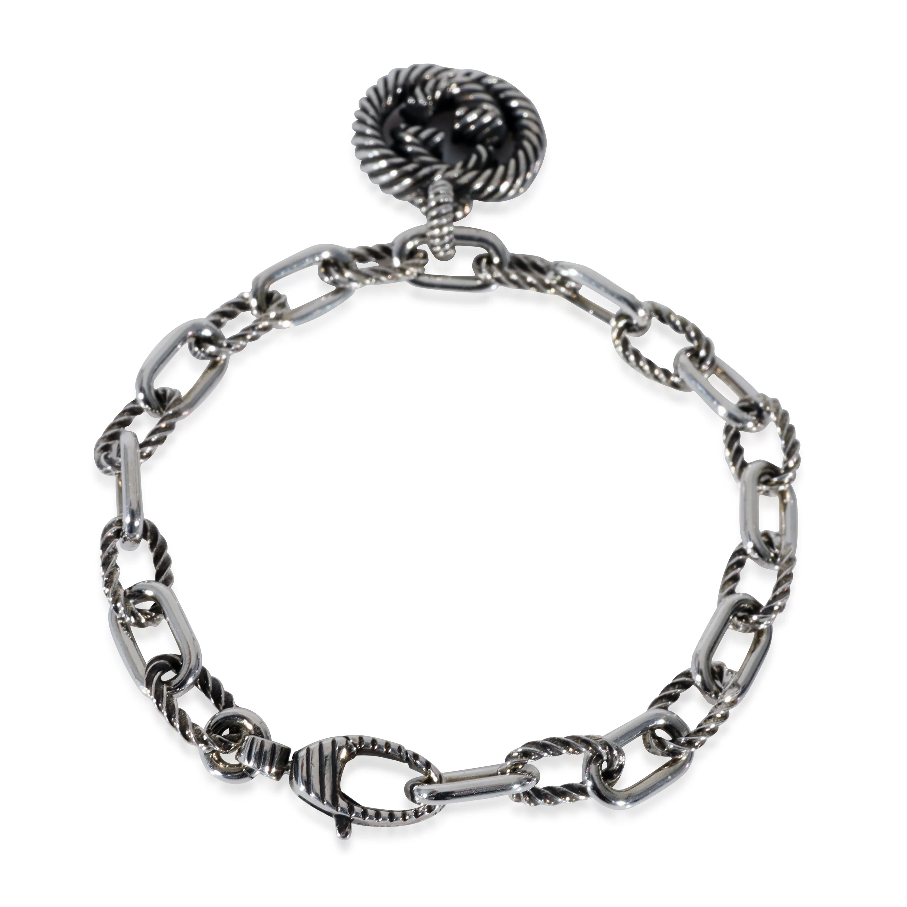 Twisted G Bracelet in Sterling Silver - Image 3
