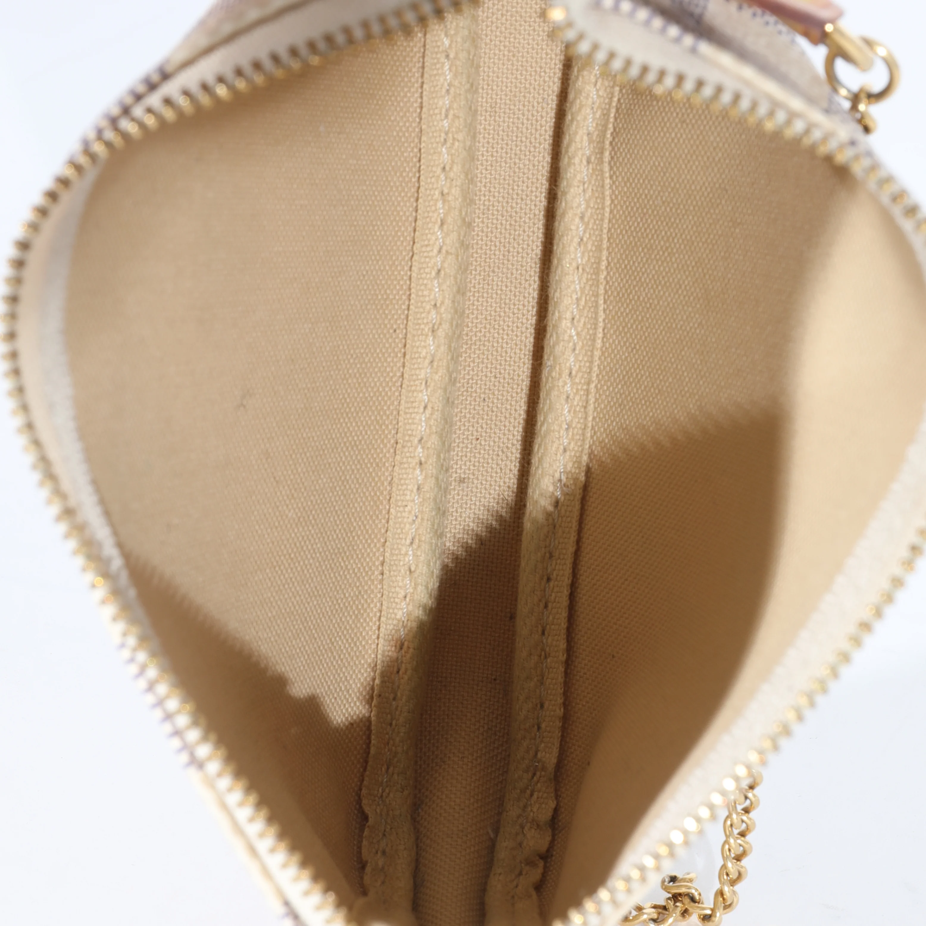 Louis Vuitton Damier Azur Canvas Mini Pochette Accessoires - Image 4