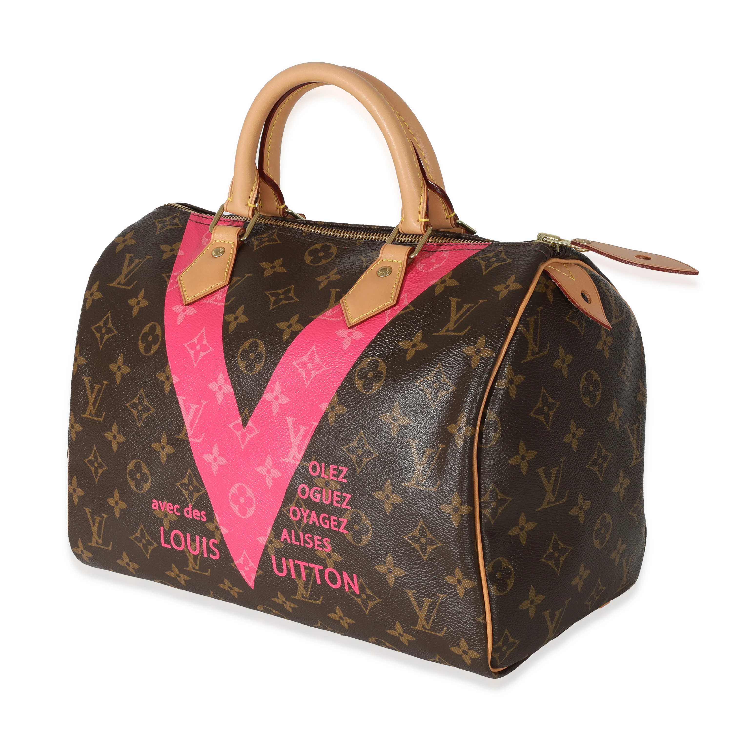 Louis Vuitton Monogram Canvas & Grenade V Speedy 30 - Image 2