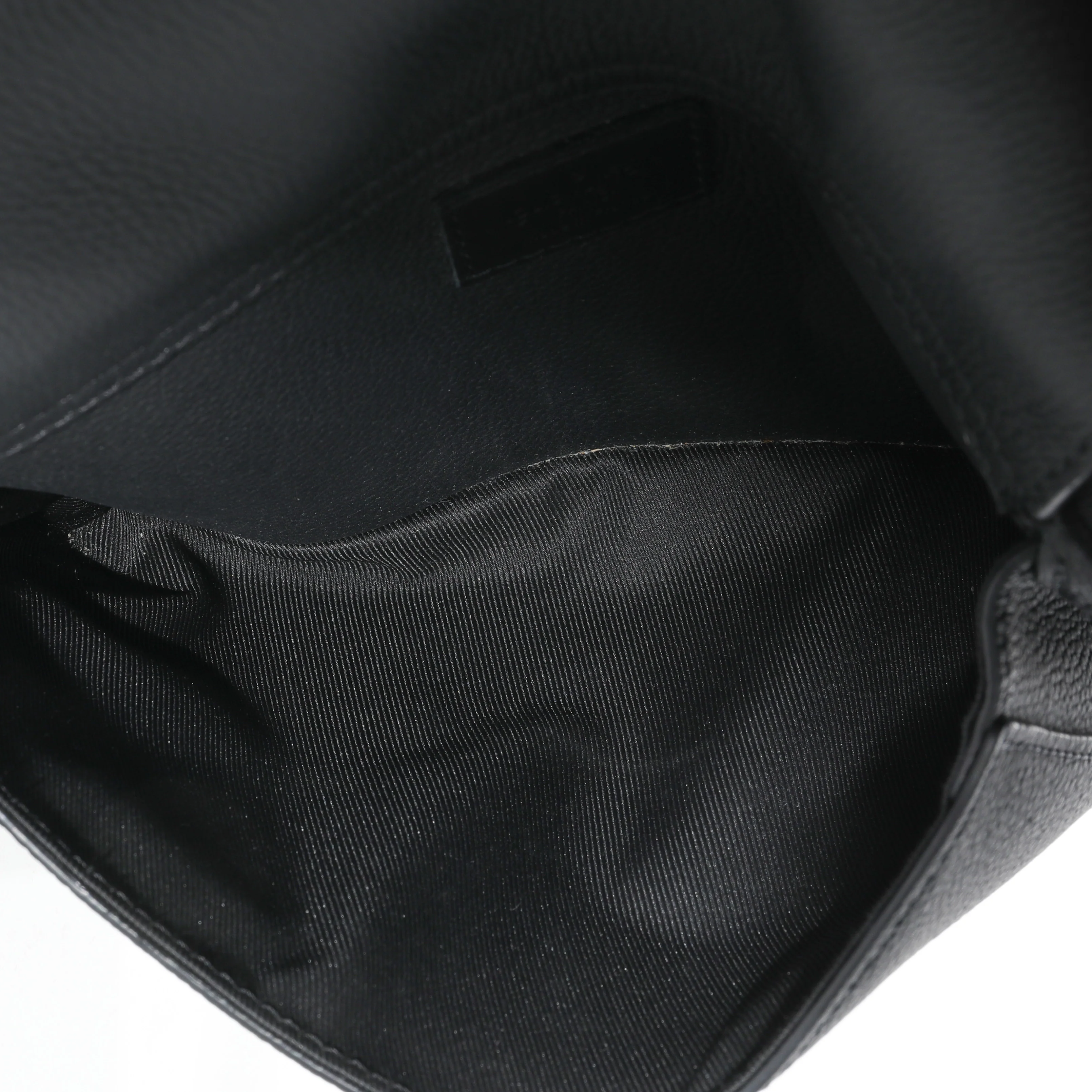 Louis Vuitton Black Leather Aerogram Sling Bag - Image 4