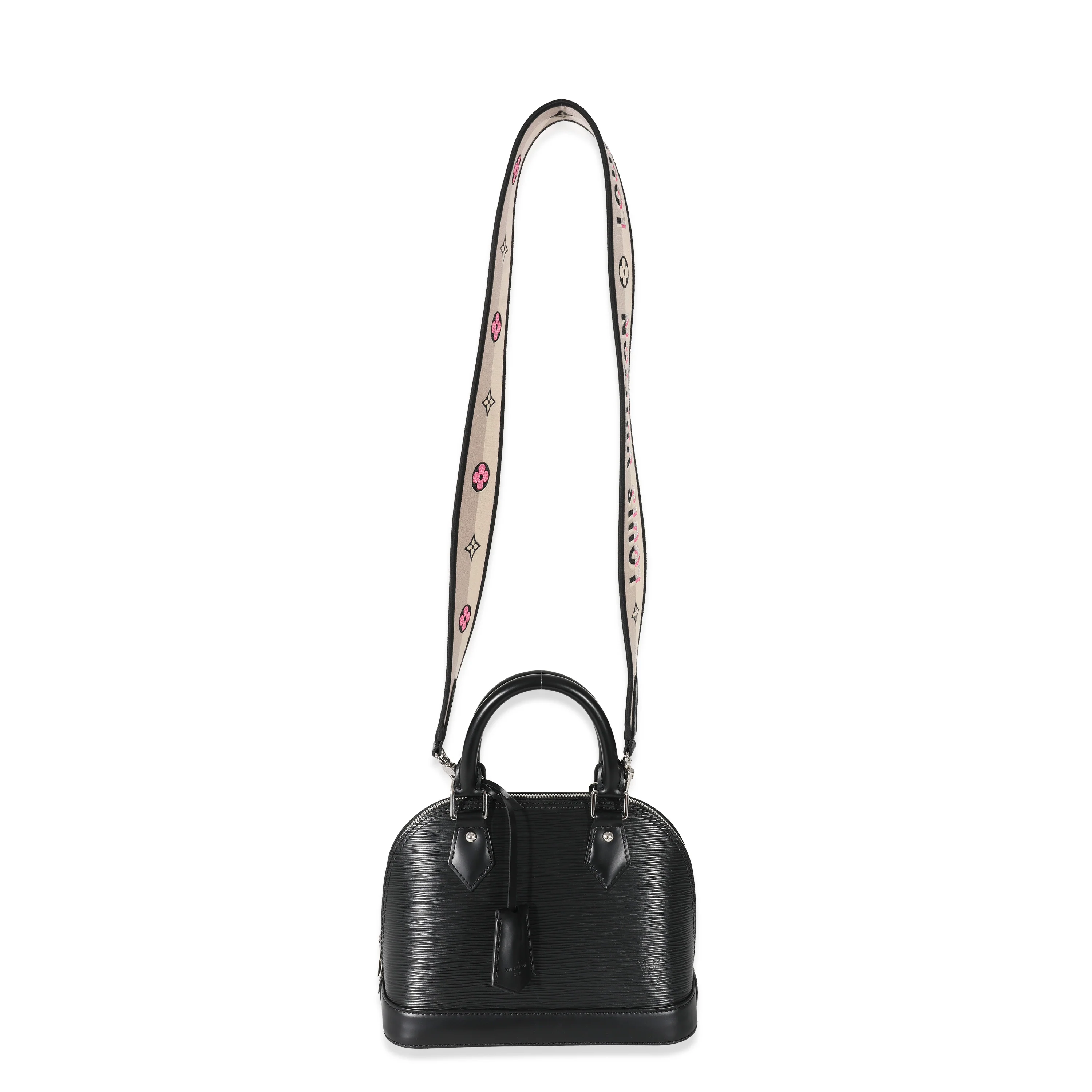 Louis Vuitton Black Epi Alma BB - Image 4
