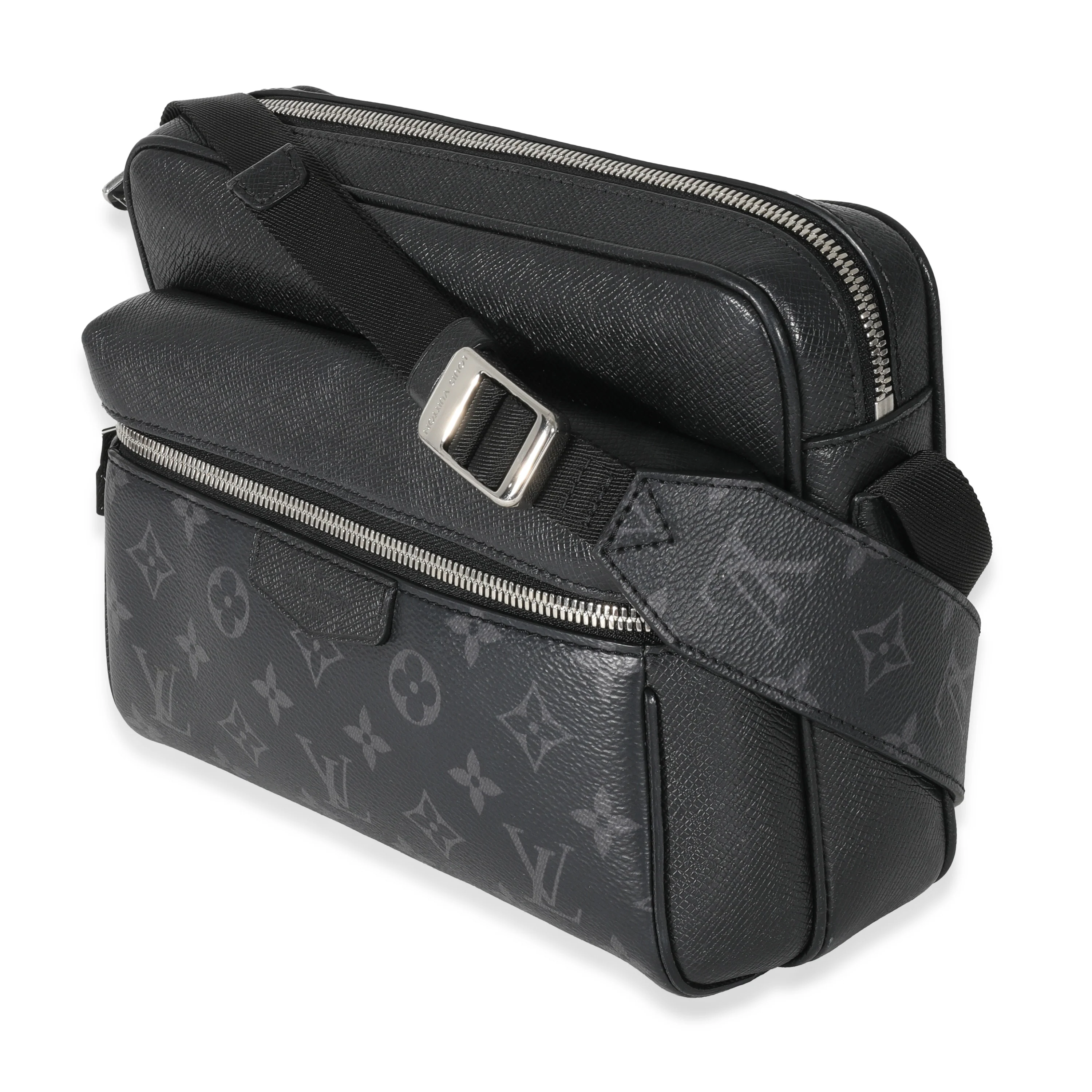 Louis Vuitton Black Taiga Monogram Eclipse Canvas Outdoor Messenger - Image 2