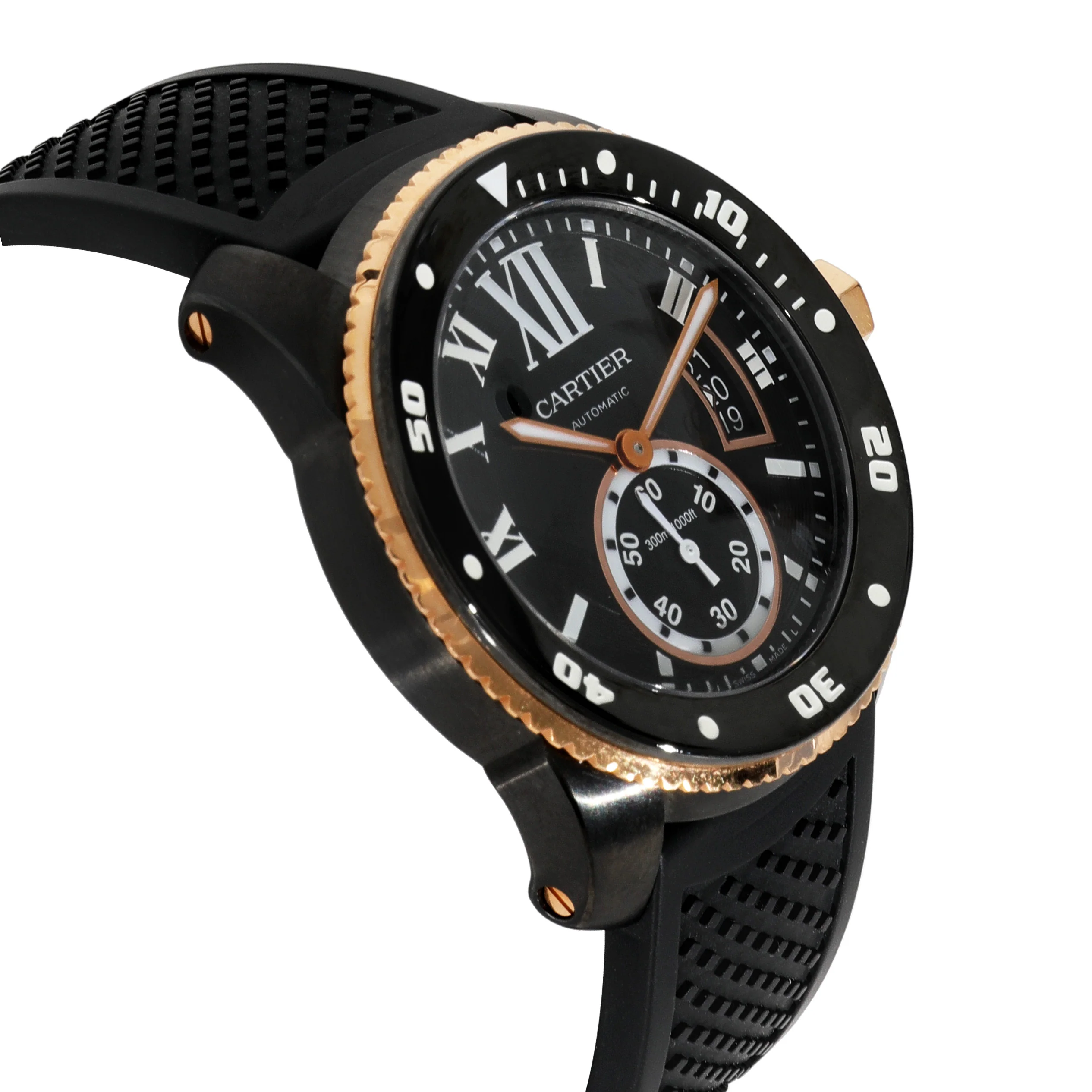 Cartier Calibre de Cartier Diver W2CA0004 Mens Watch in 18kt - Image 2