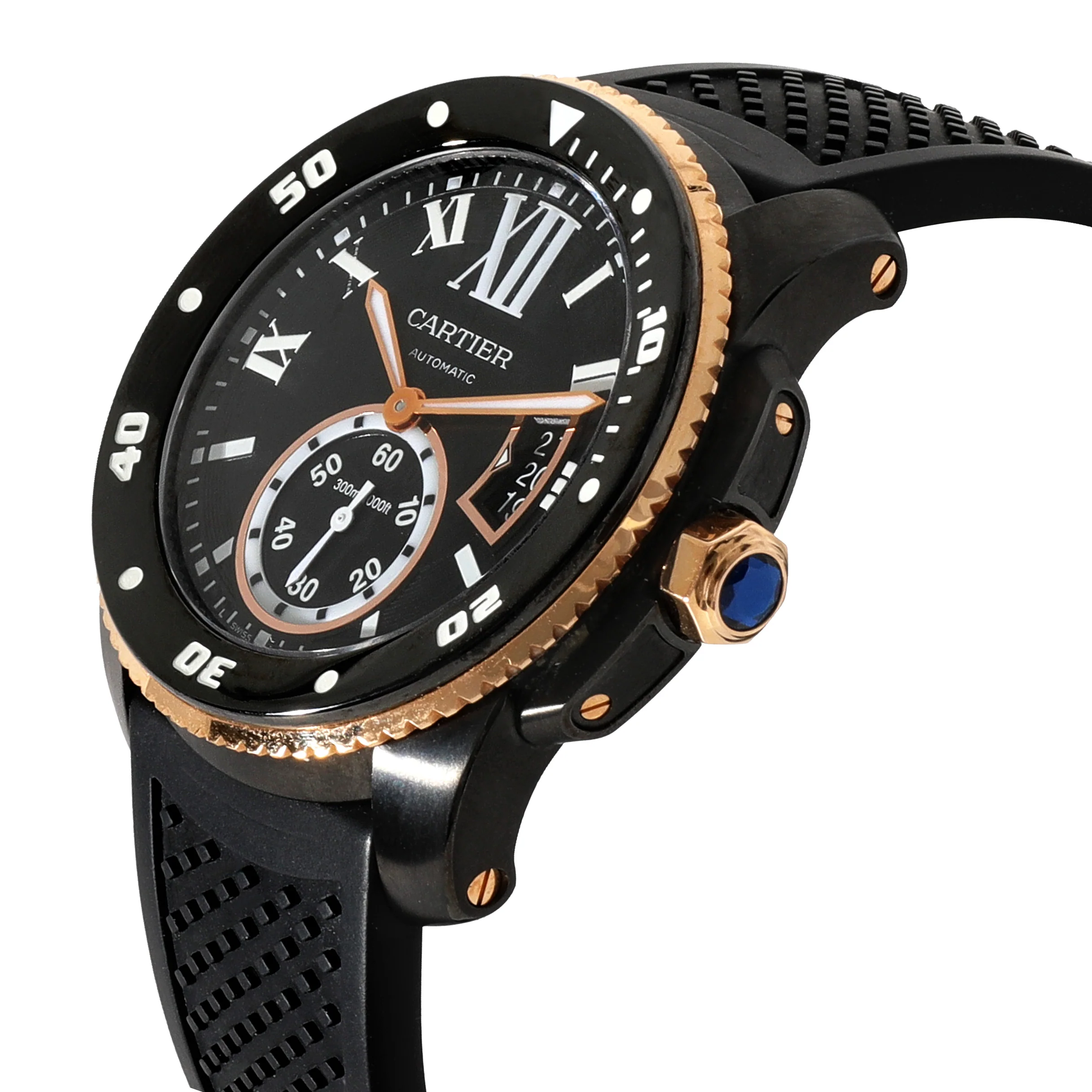 Cartier Calibre de Cartier Diver W2CA0004 Mens Watch in 18kt - Image 3