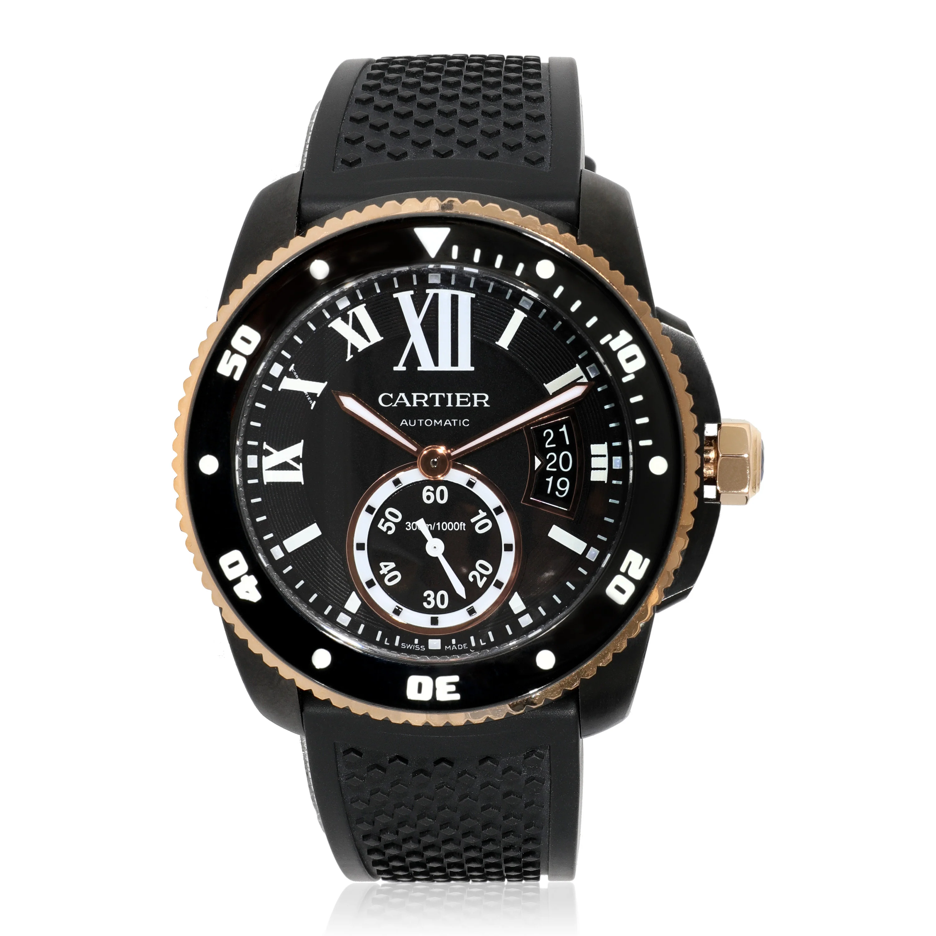 Cartier Calibre de Cartier Diver W2CA0004 Mens Watch in 18kt - Image 6
