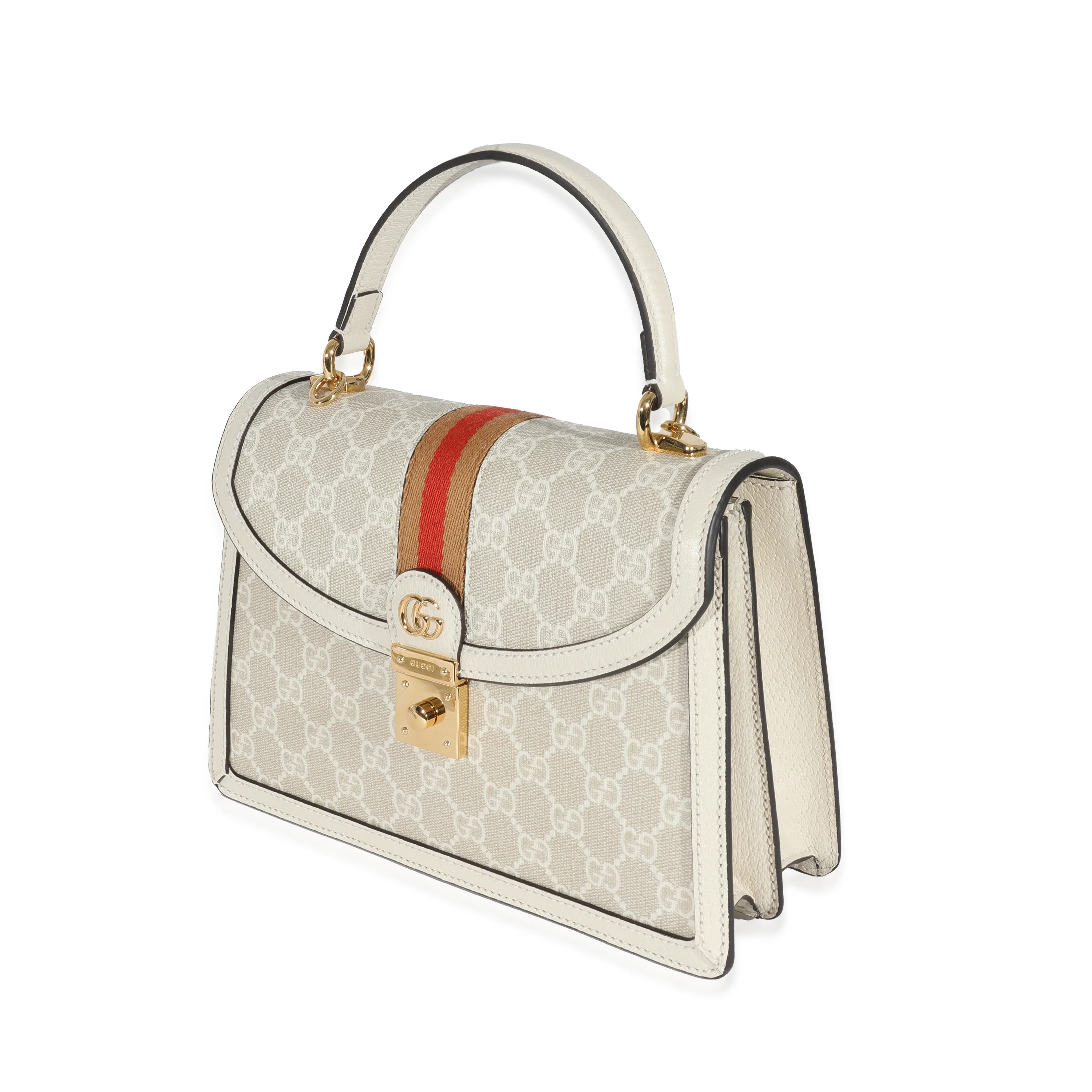Gucci Limited Edition Cream Ophidia GG Small Top Handle - Image 2