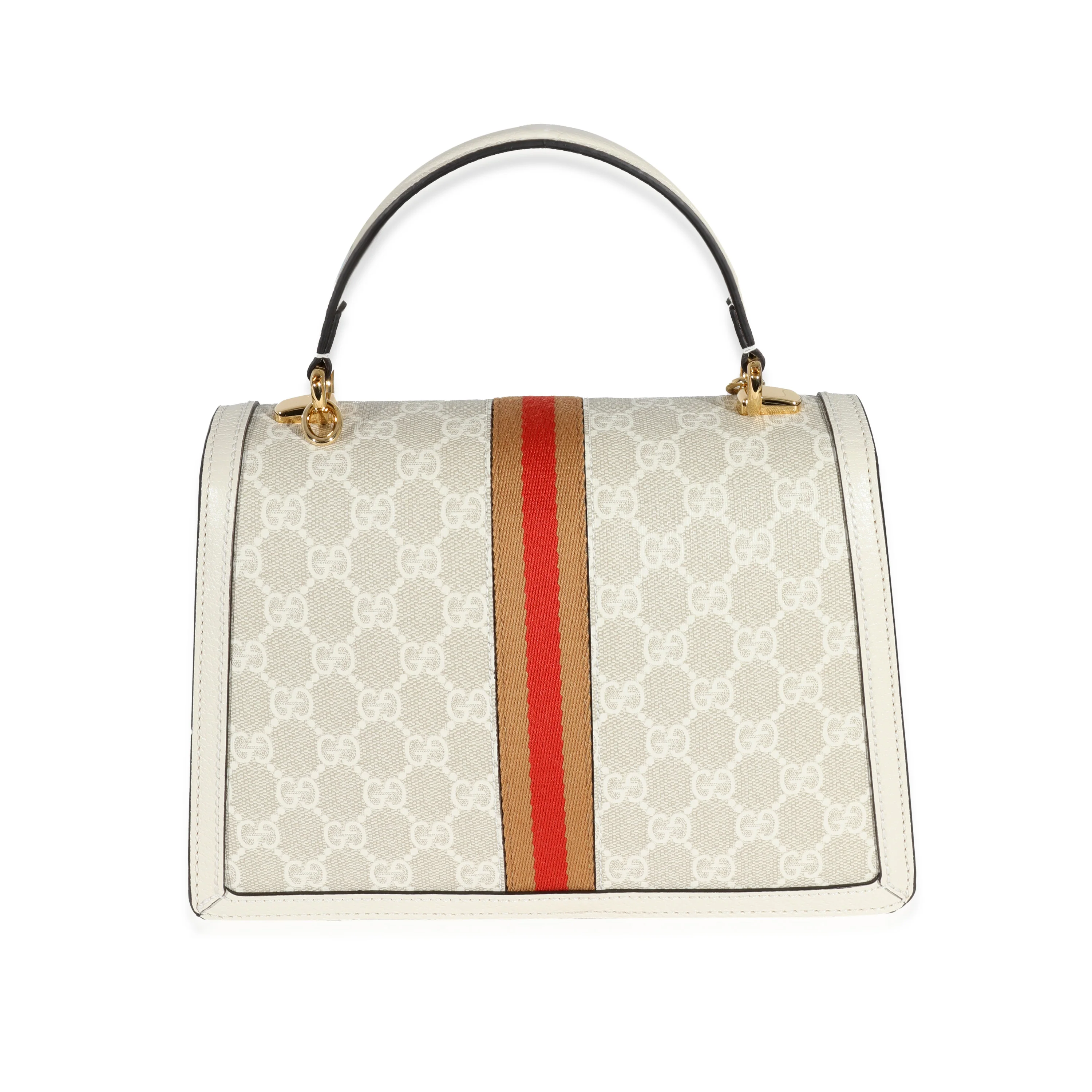 Gucci Limited Edition Cream Ophidia GG Small Top Handle - Image 3
