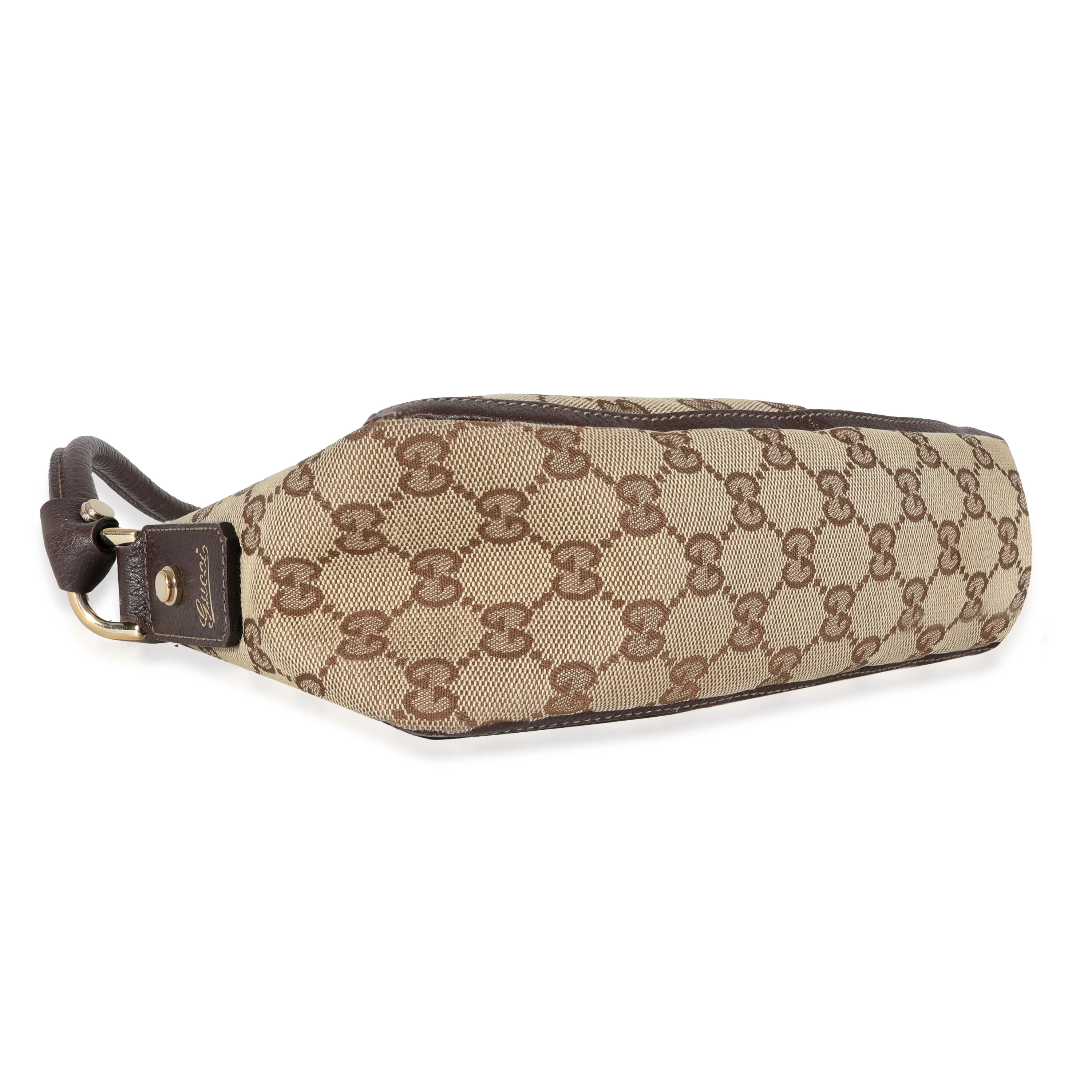 Gucci Beige GG Canvas Abbey D-Ring Pochette - Image 5