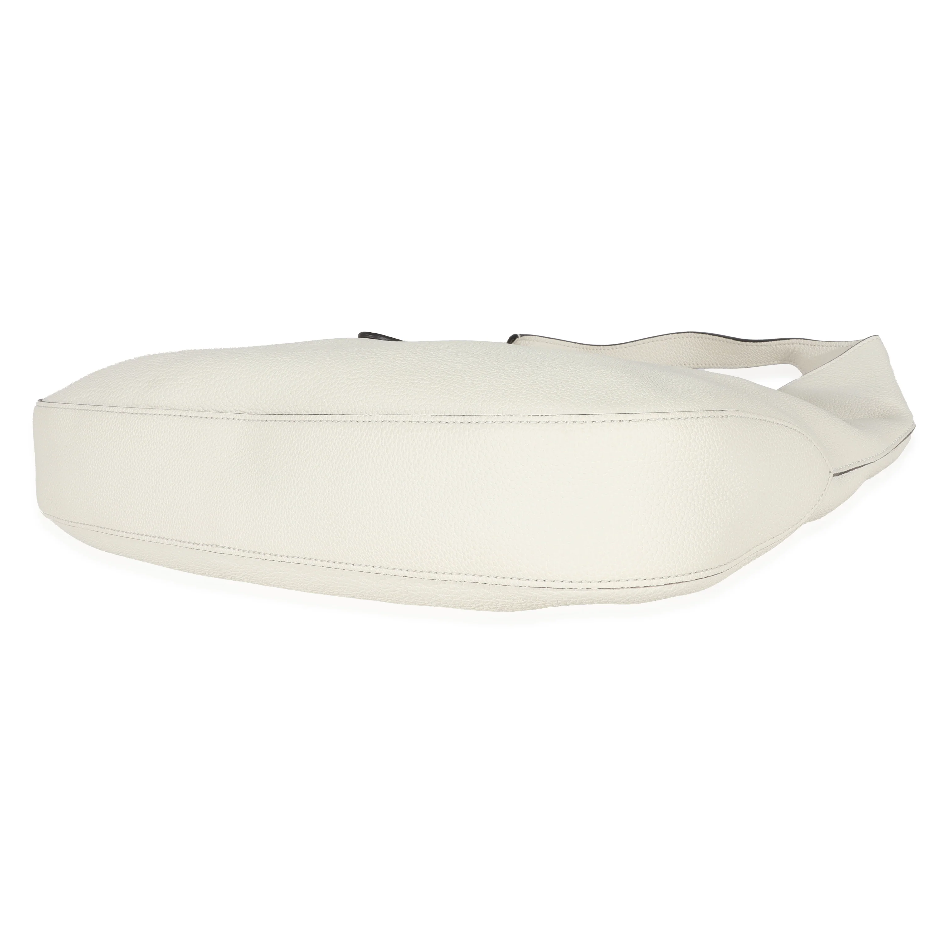 Gucci Cream Pebbled Leather Jackie Hobo - Image 7