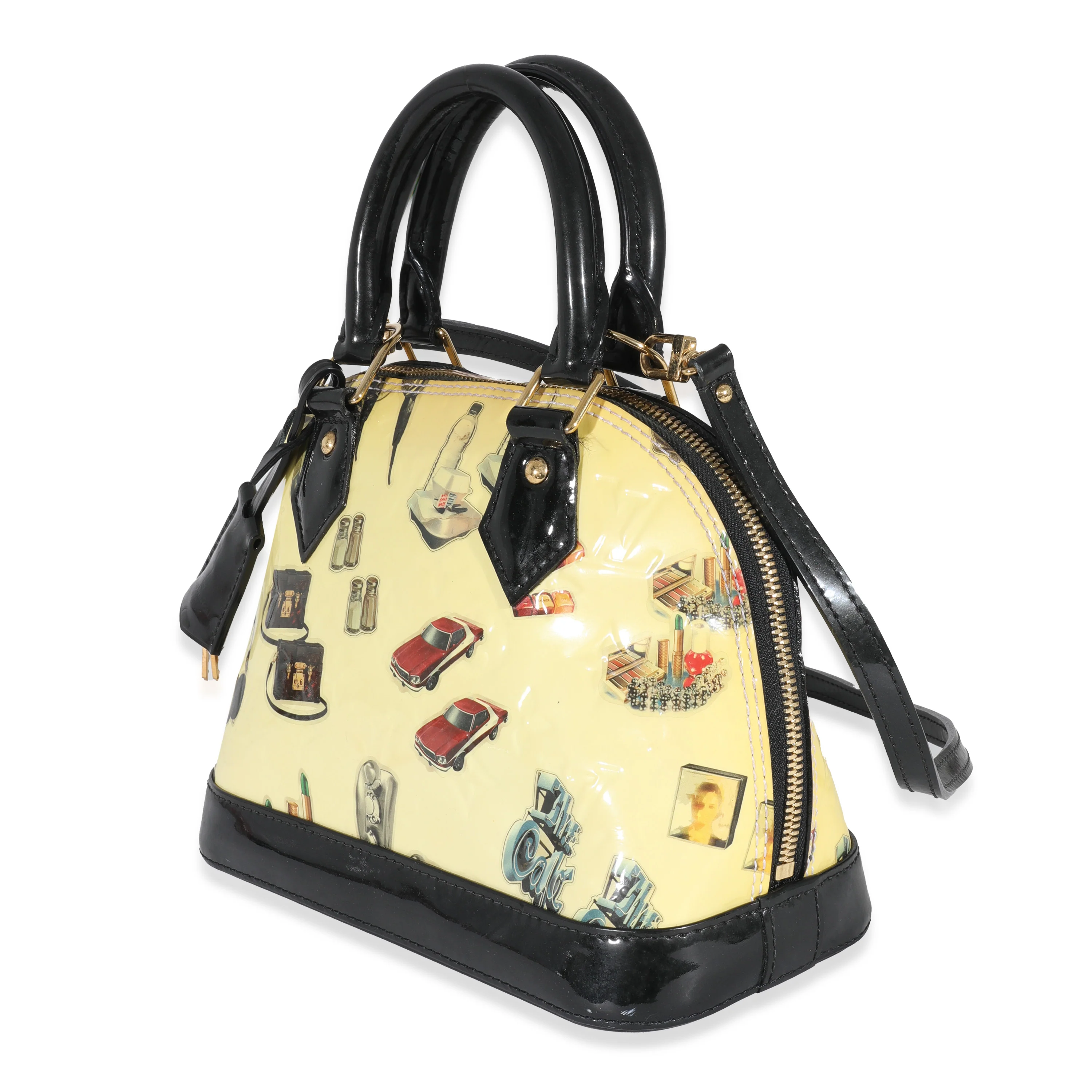 Louis Vuitton Monogram Vernis Stickers Alma BB - Image 2
