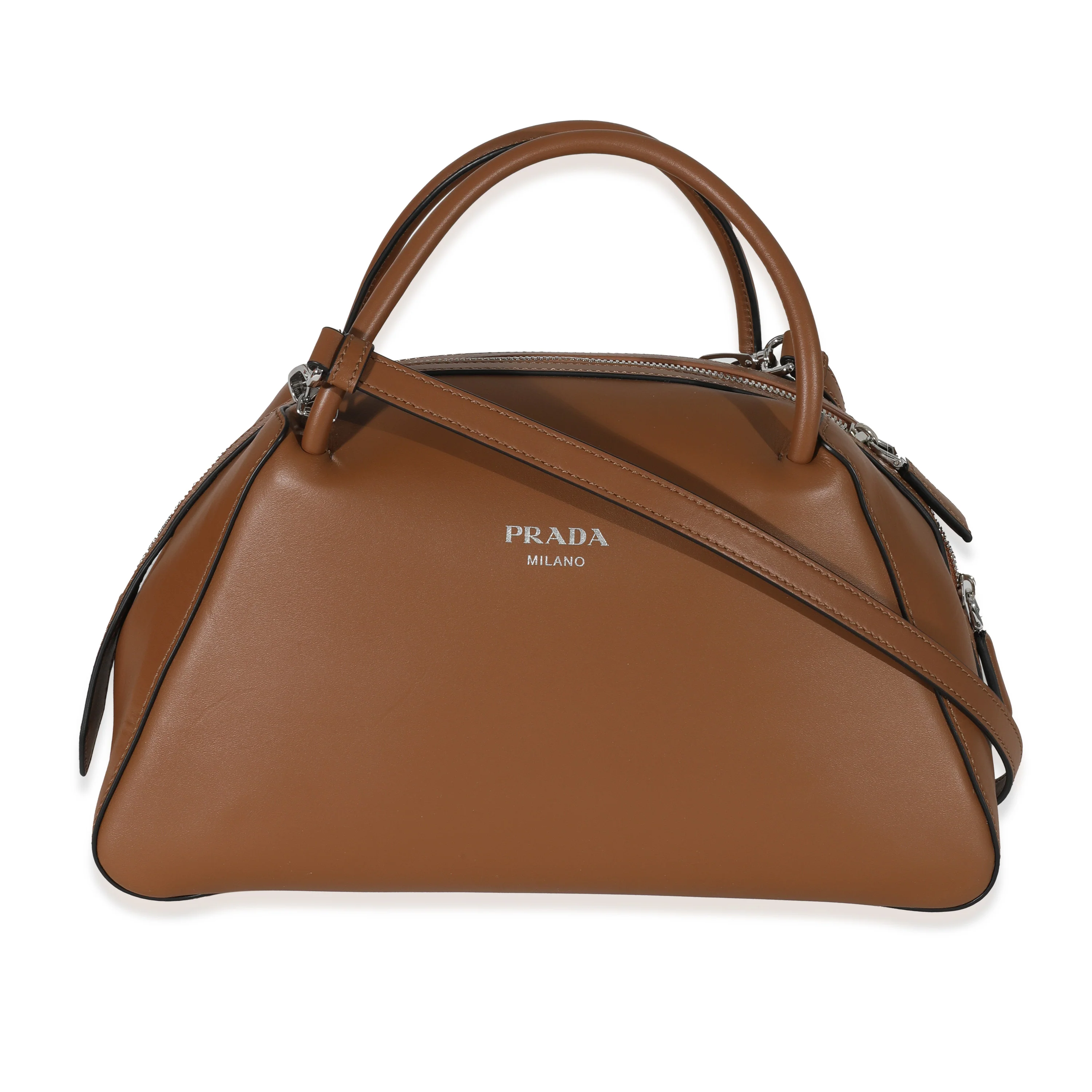 Prada Cognac Leather Medium Supernova Bag