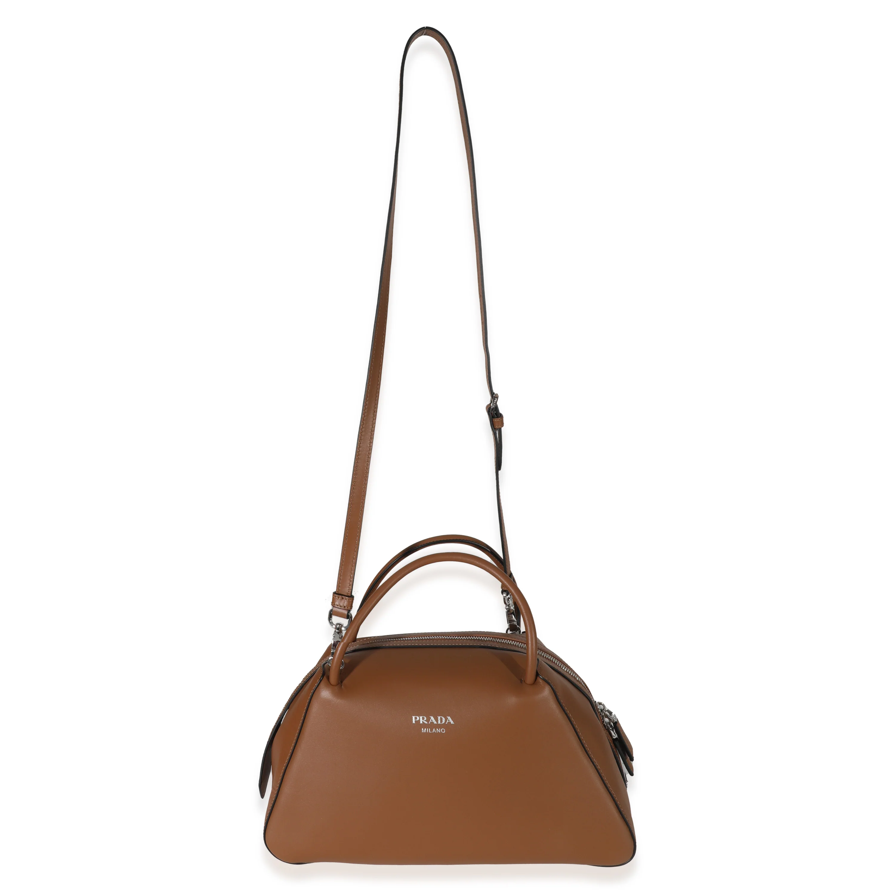 Prada Cognac Leather Medium Supernova Bag - Image 8
