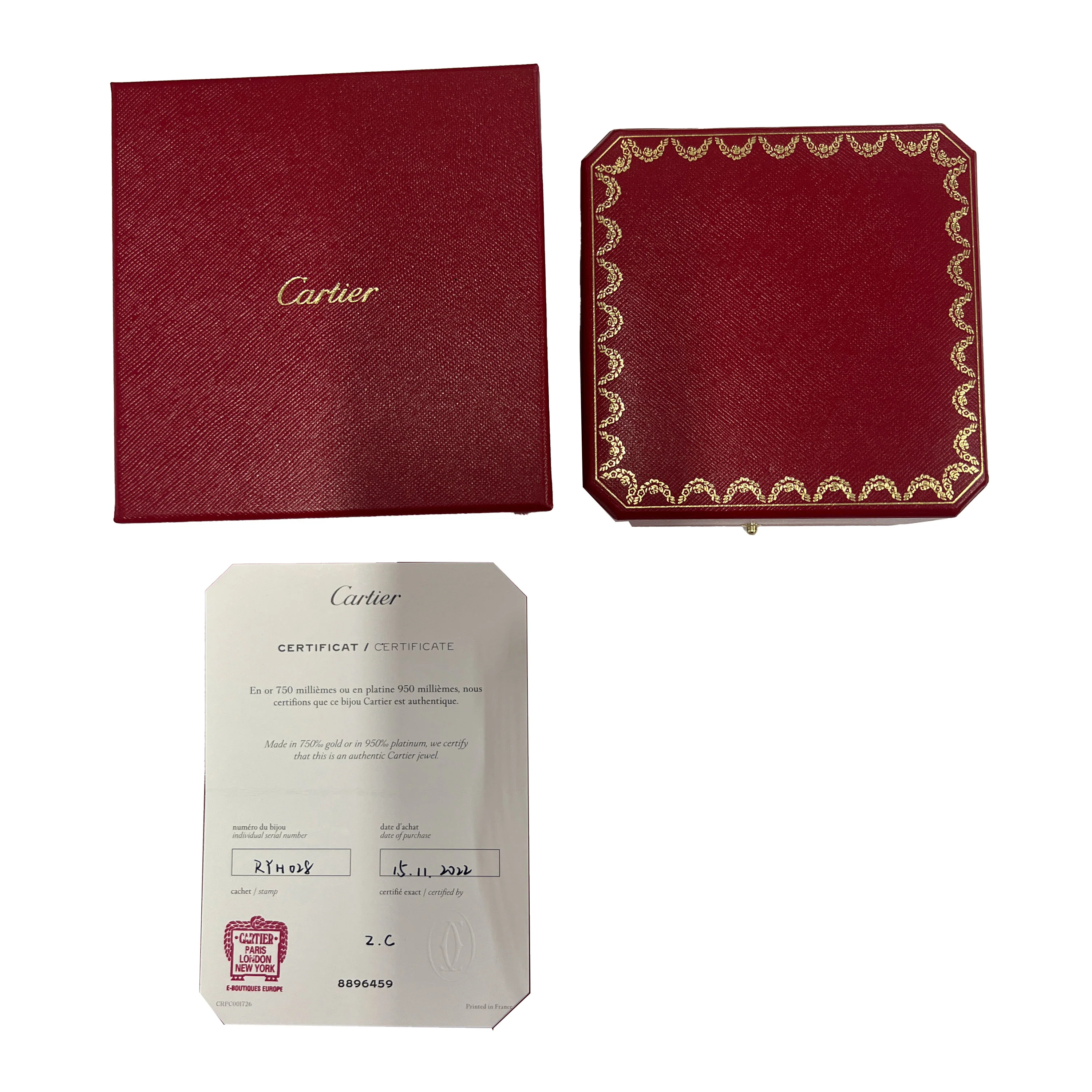Cartier Love Bracelet, Small Model (White Gold) - Image 4