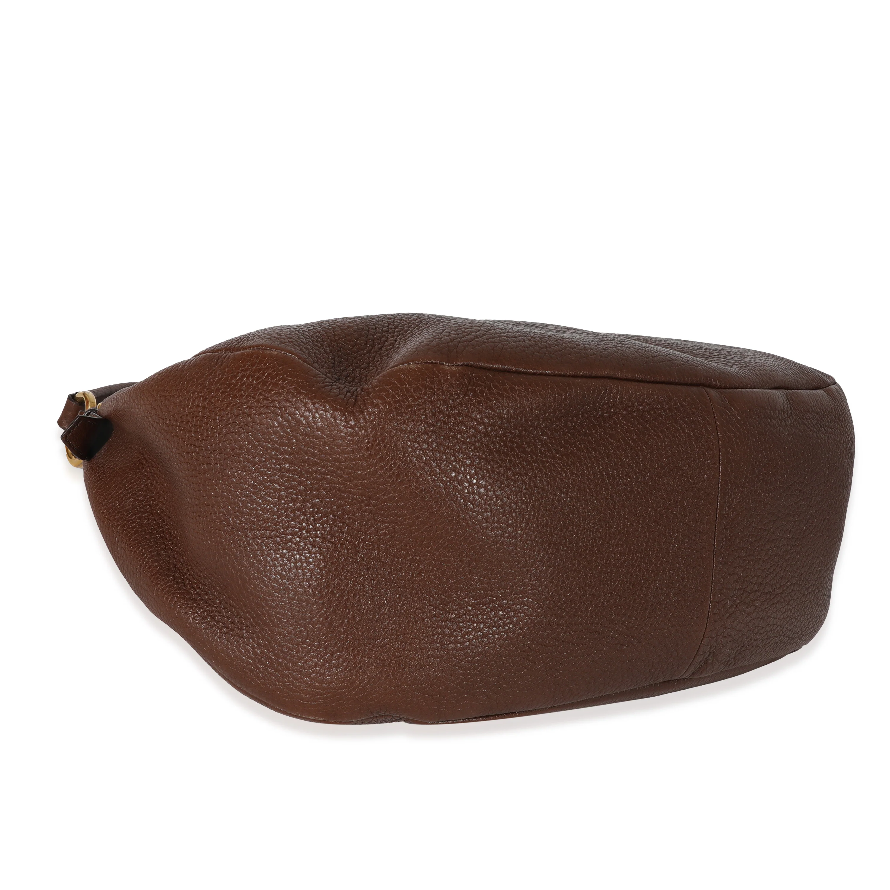Prada Brown Vitello Daino Medium Hobo - Image 6