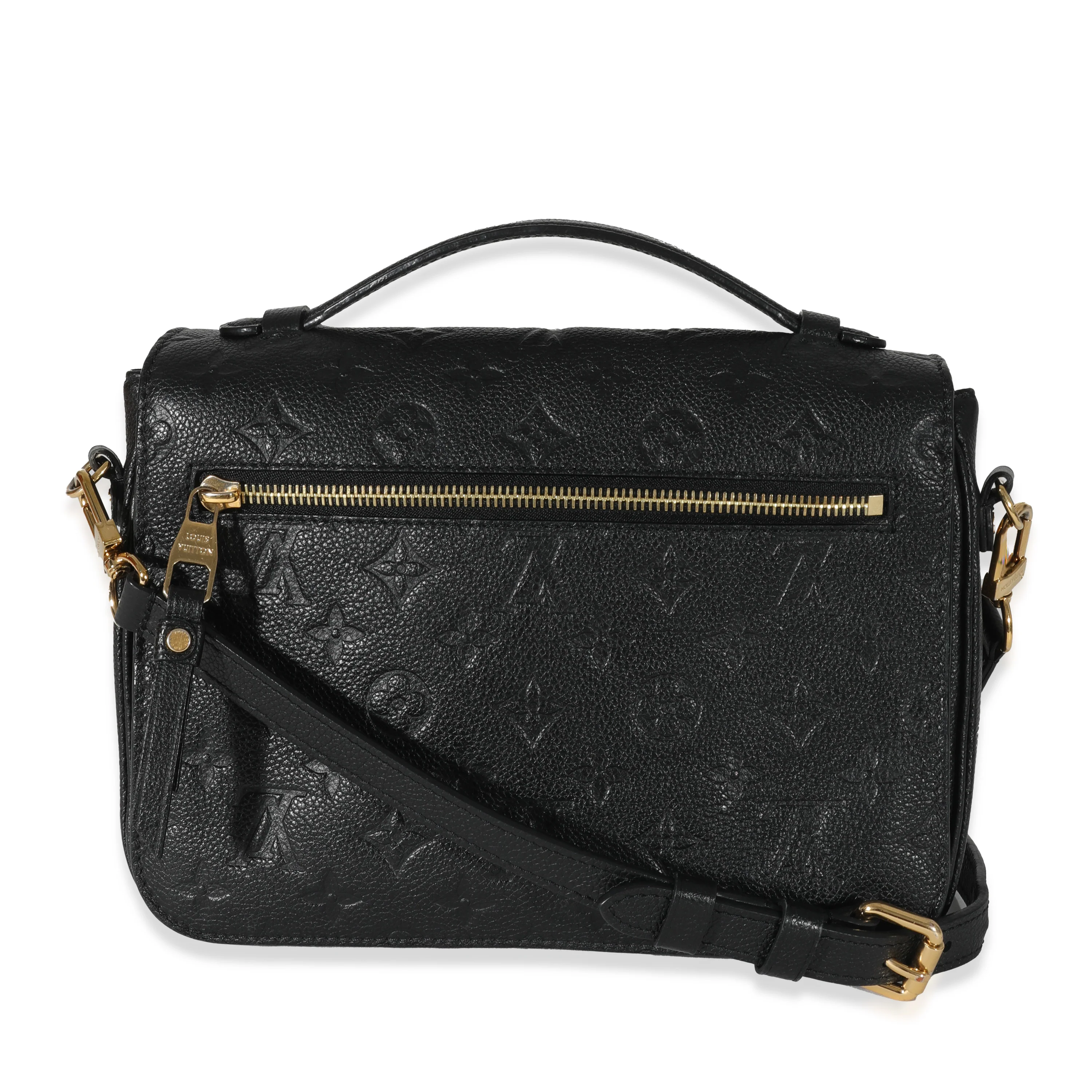 Louis Vuitton Black Monogram Empreinte Pochette Metis - Image 3