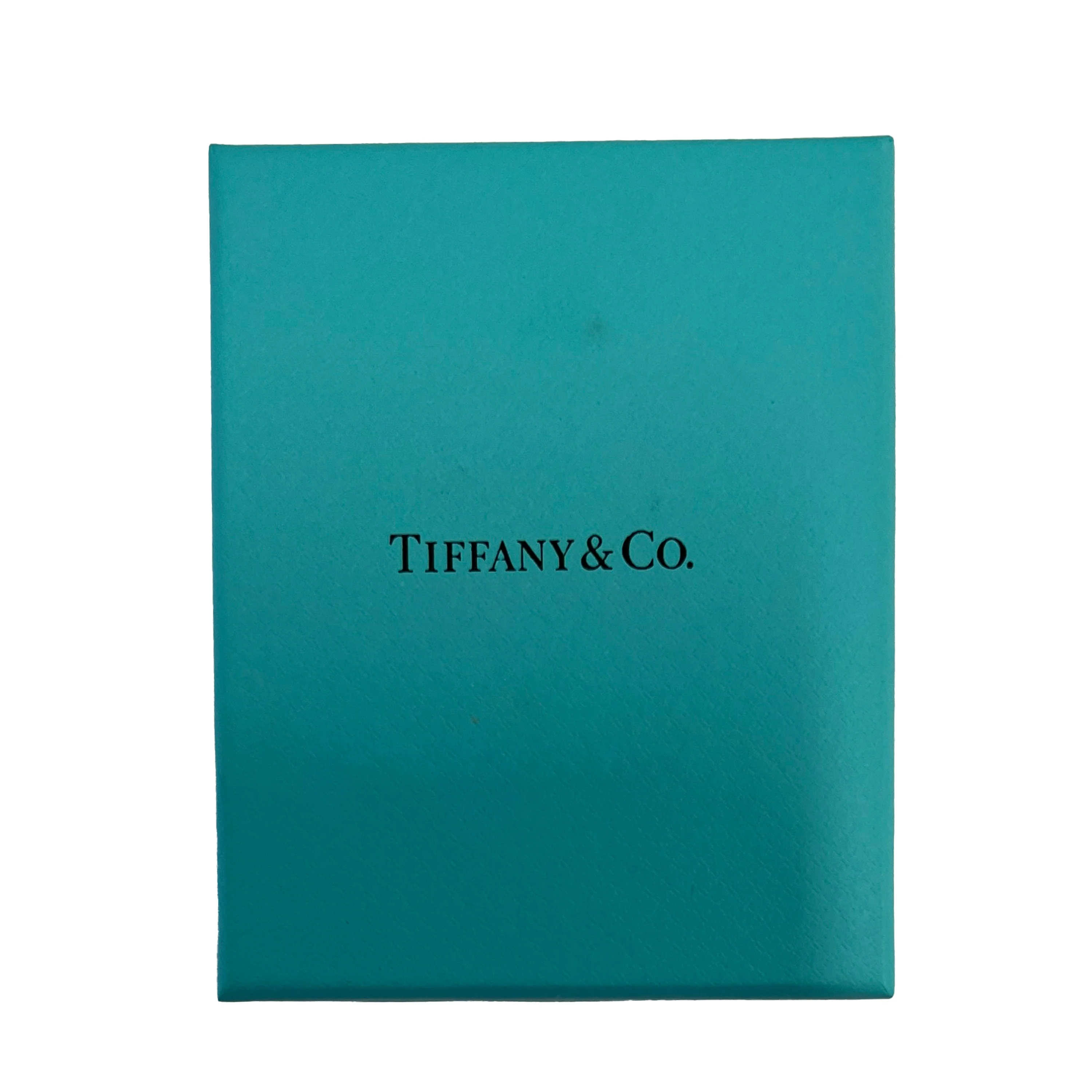 Tiffany & Co. Atlas Pirced Bar Bracelet in 18k White Gold 0.03 CTW - Image 4