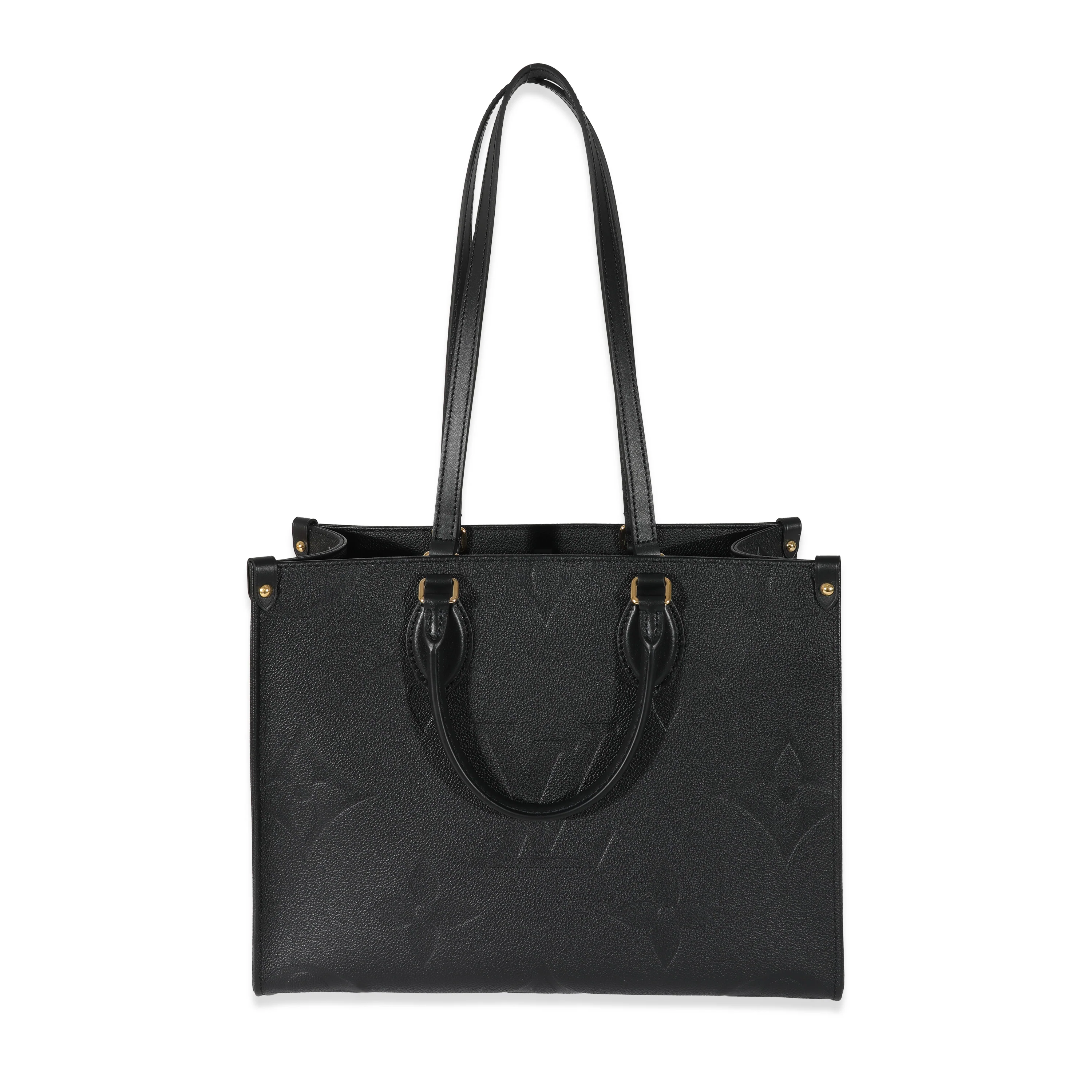 Louis Vuitton Black Empreinte Monogram Giant Onthego MM - Image 4