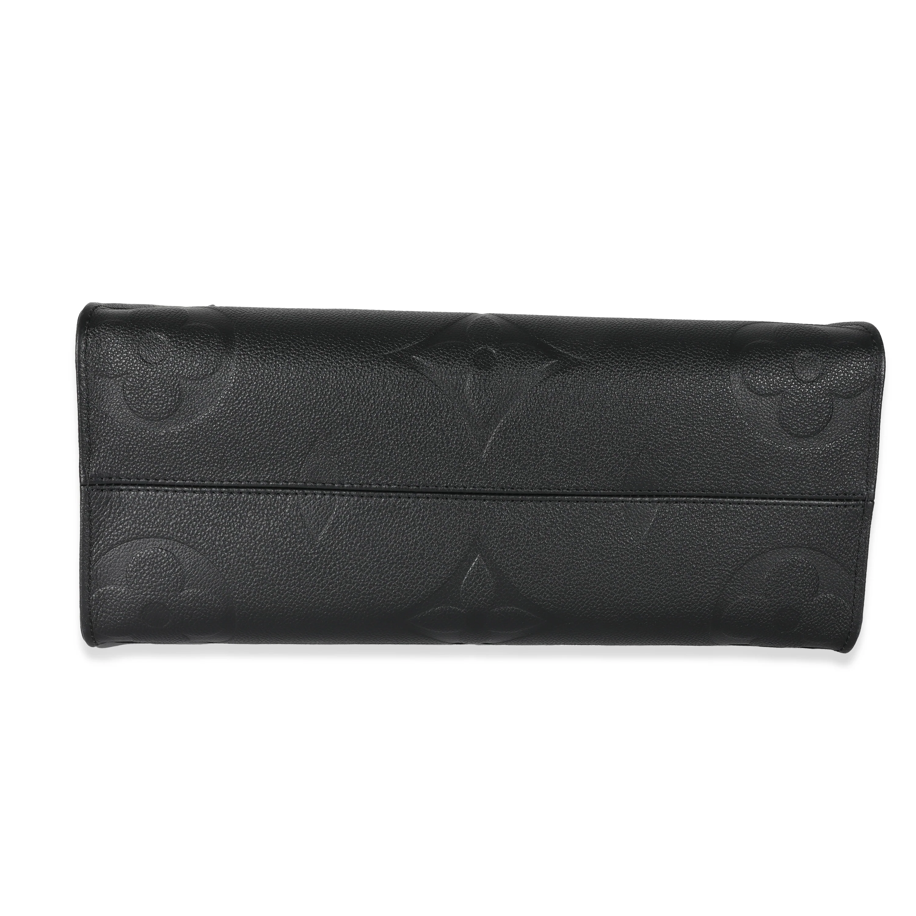 Louis Vuitton Black Empreinte Monogram Giant Onthego MM - Image 5
