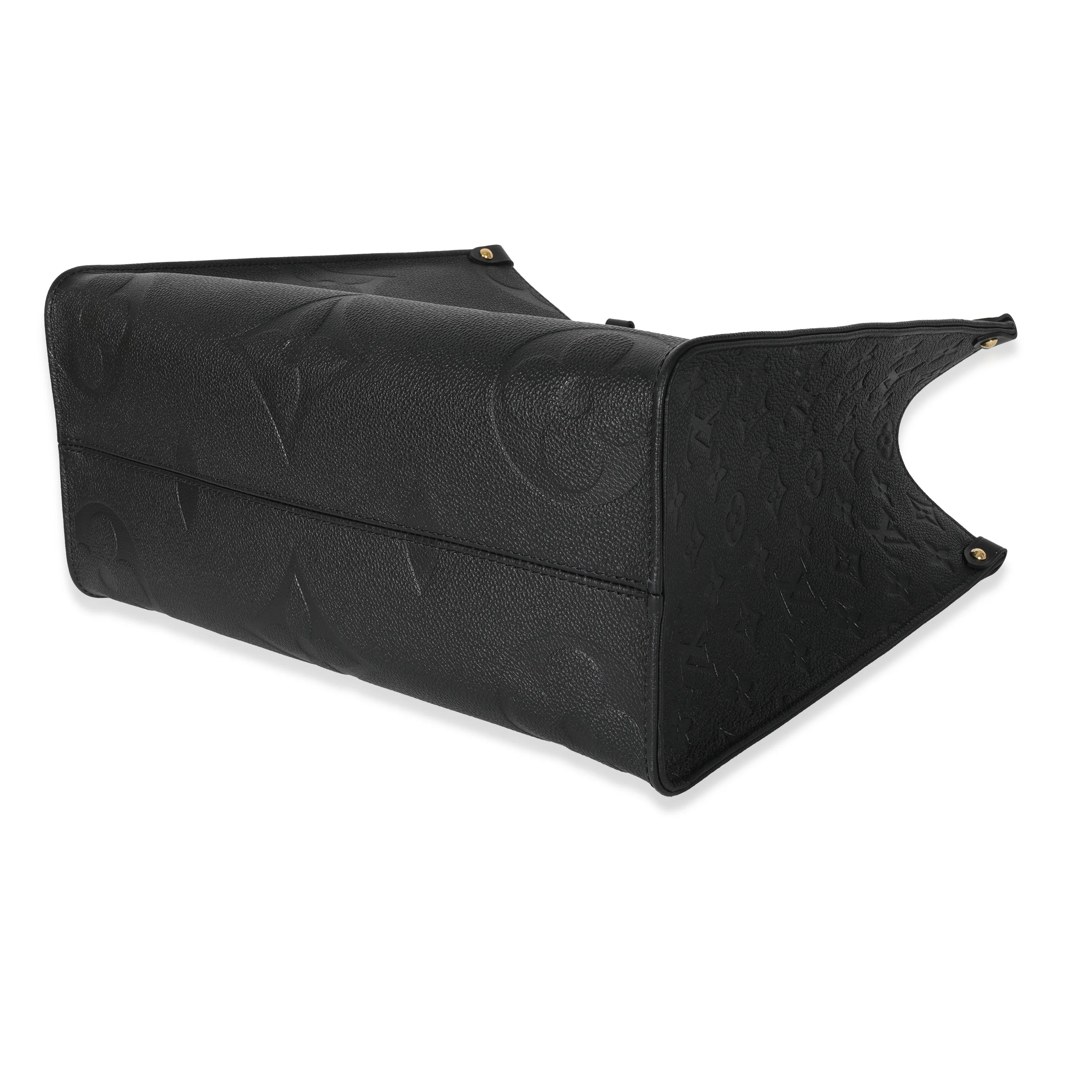 Louis Vuitton Black Empreinte Monogram Giant Onthego MM - Image 7