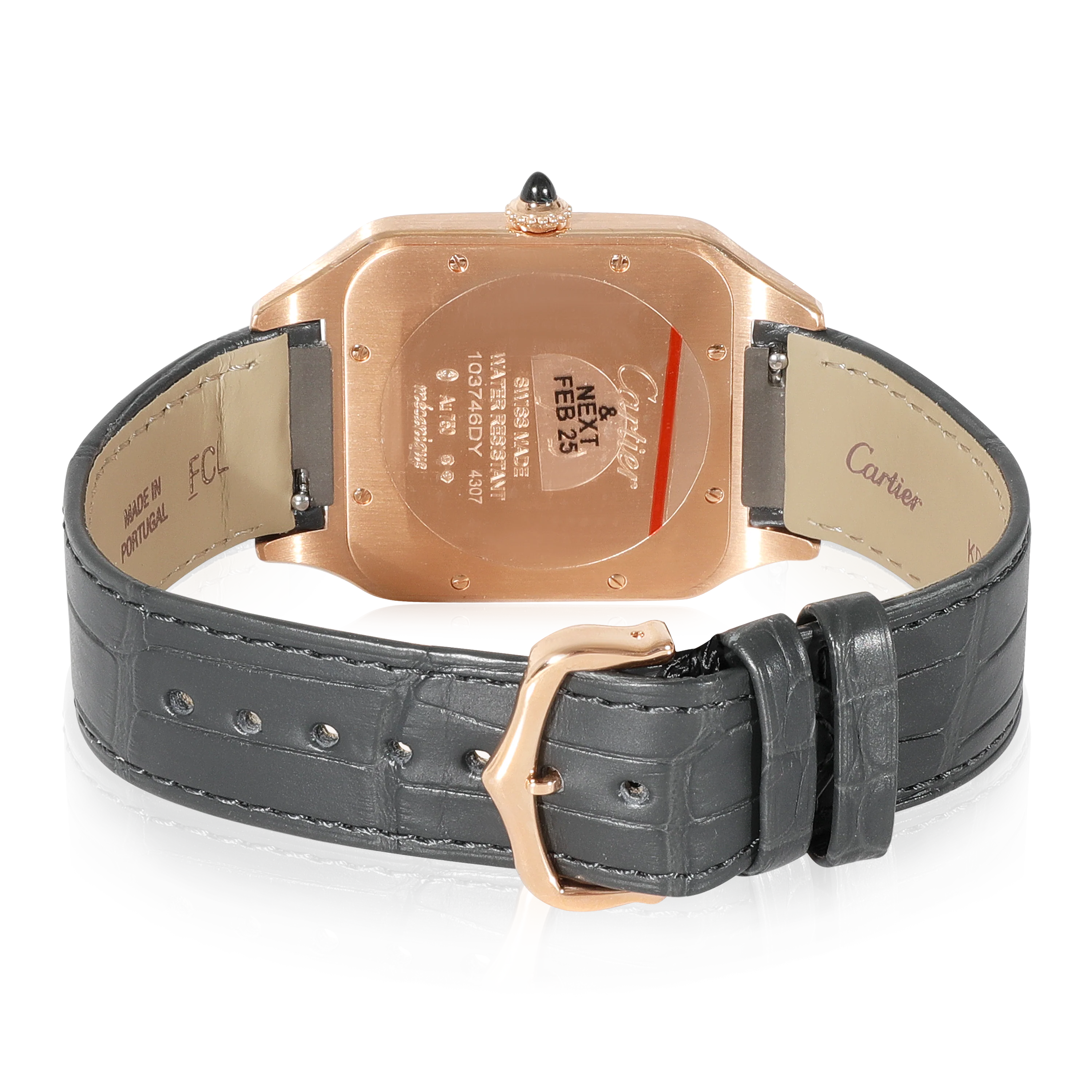 Cartier Santo-Dumont WGSA0032 Mens Watch in 18kt Rose Gold - Image 4