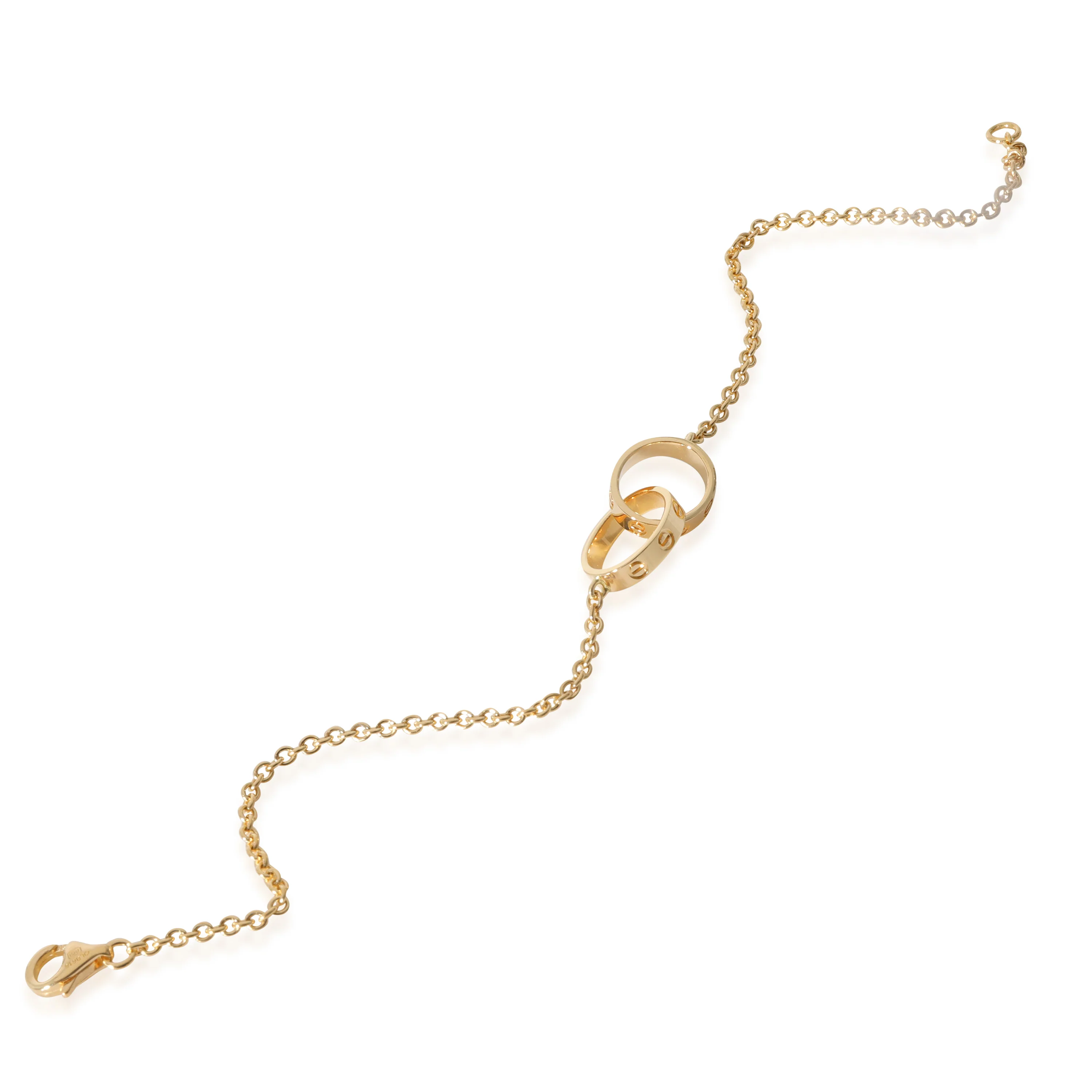 Cartier Love Interlocking Circles Bracelet in 18k Yellow Gold - Image 2