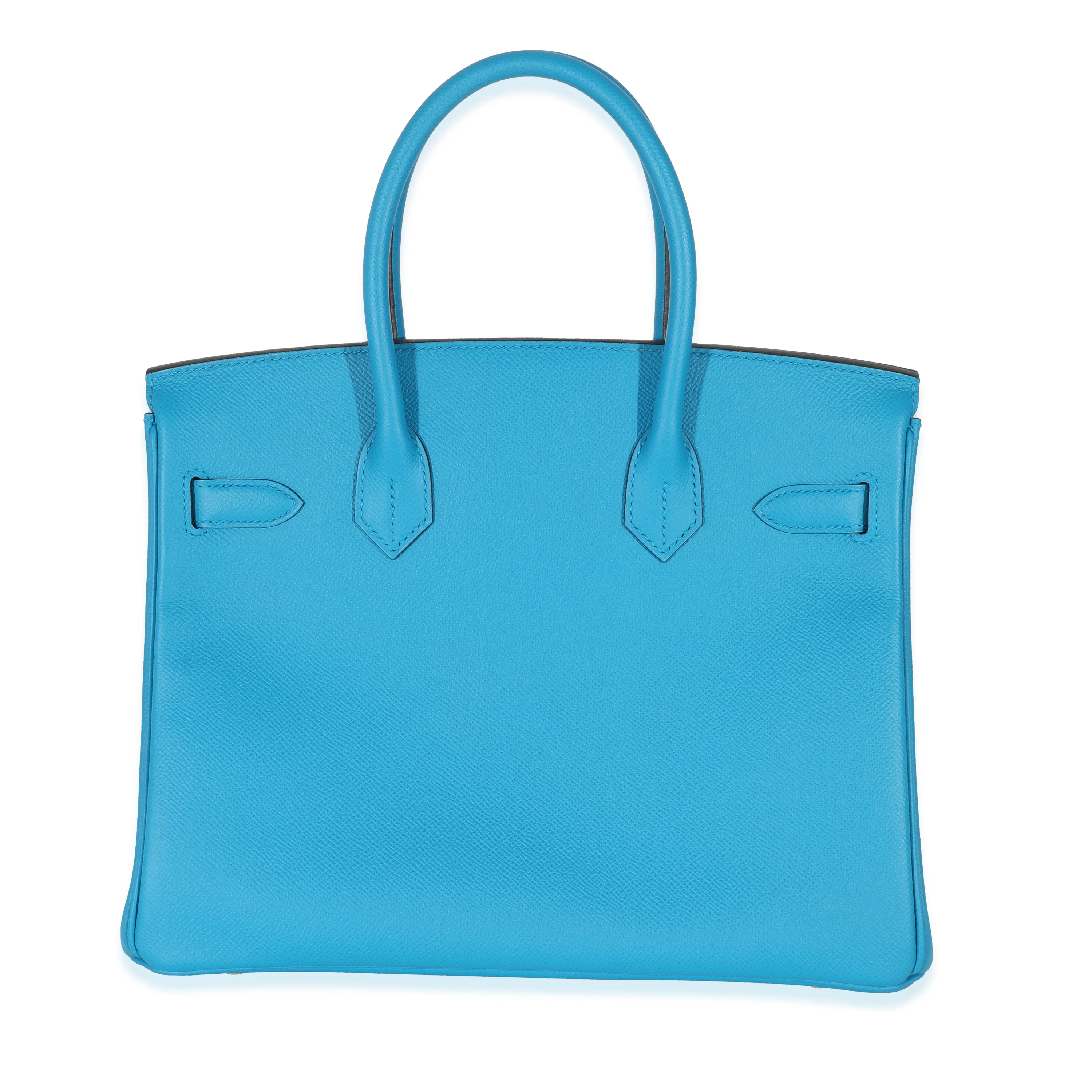 Hermès Bleu Zanzibar Epsom Birkin 30 GHW - Image 3