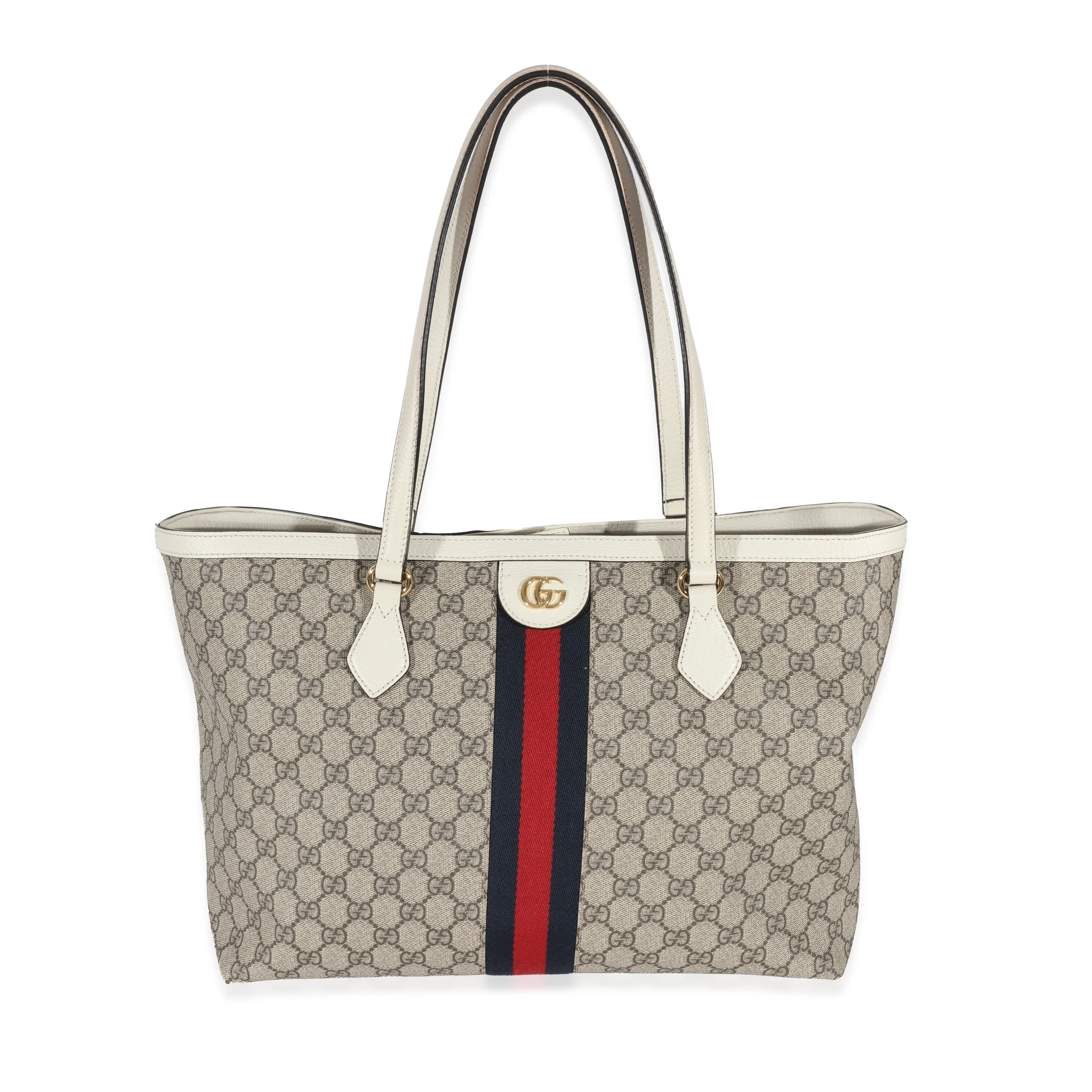 Gucci GG Supreme Monogram Medium Ophidia Shopping Tote