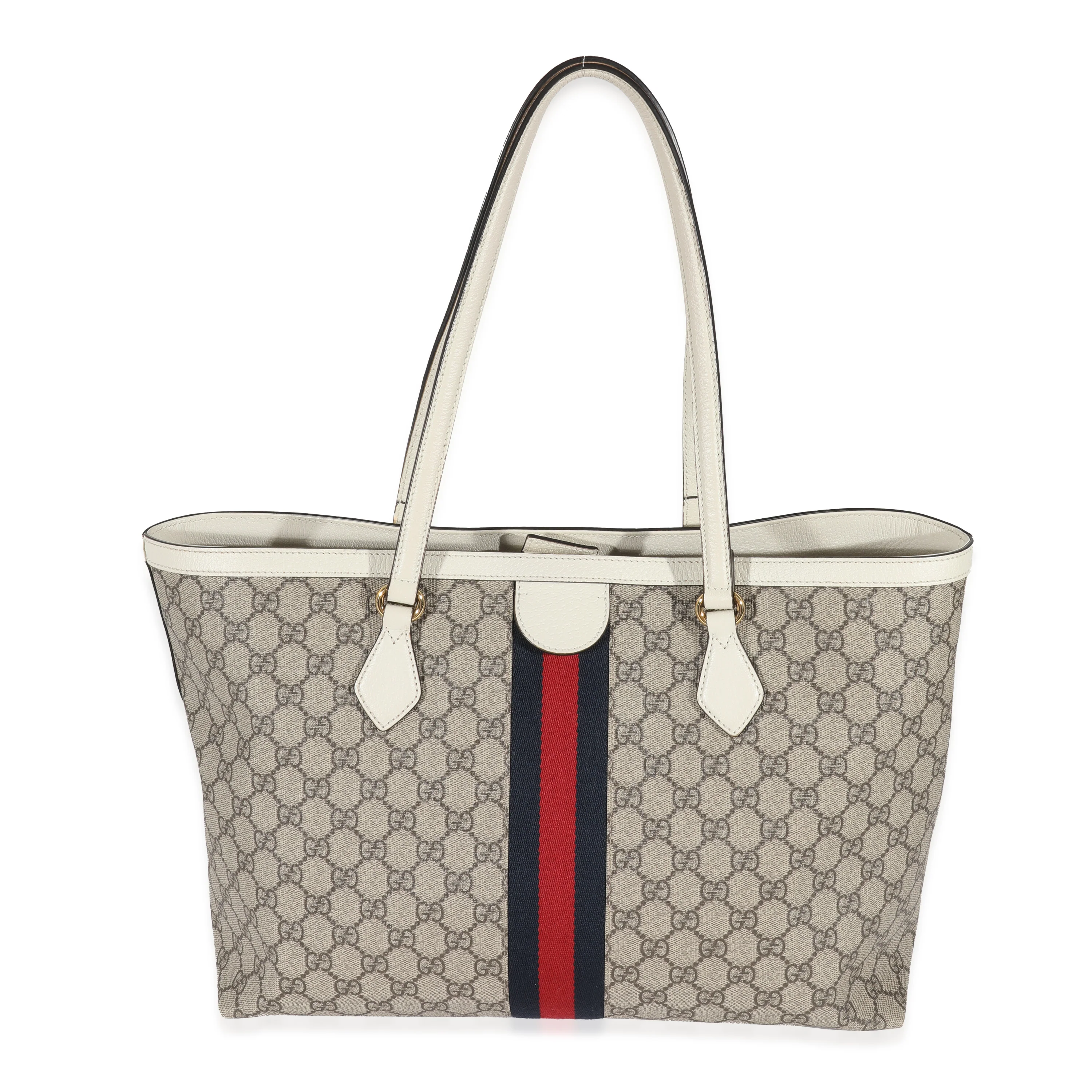 Gucci GG Supreme Monogram Medium Ophidia Shopping Tote - Image 3