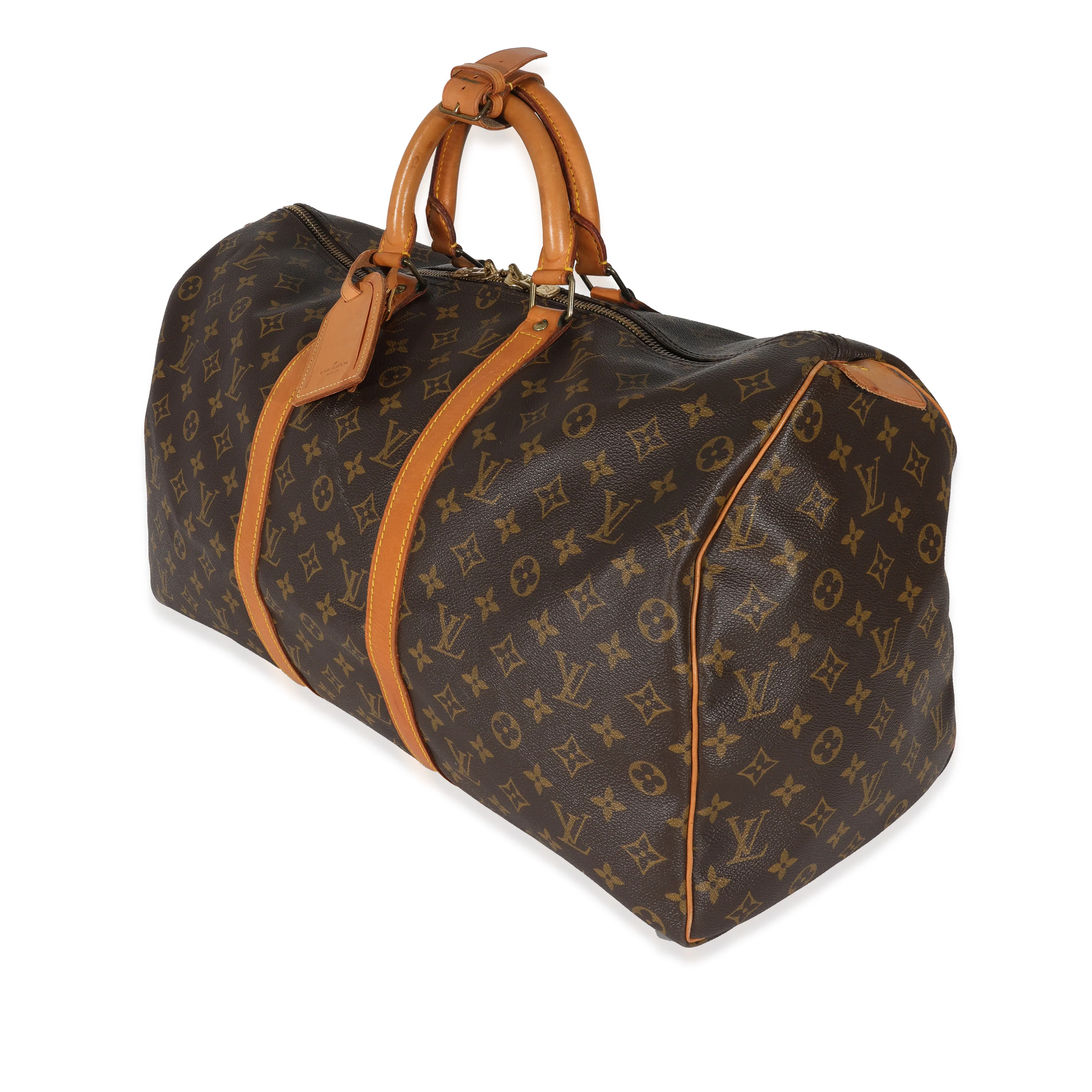 Louis Vuitton Vintage Monogram Canvas Keepall 50 - Image 2