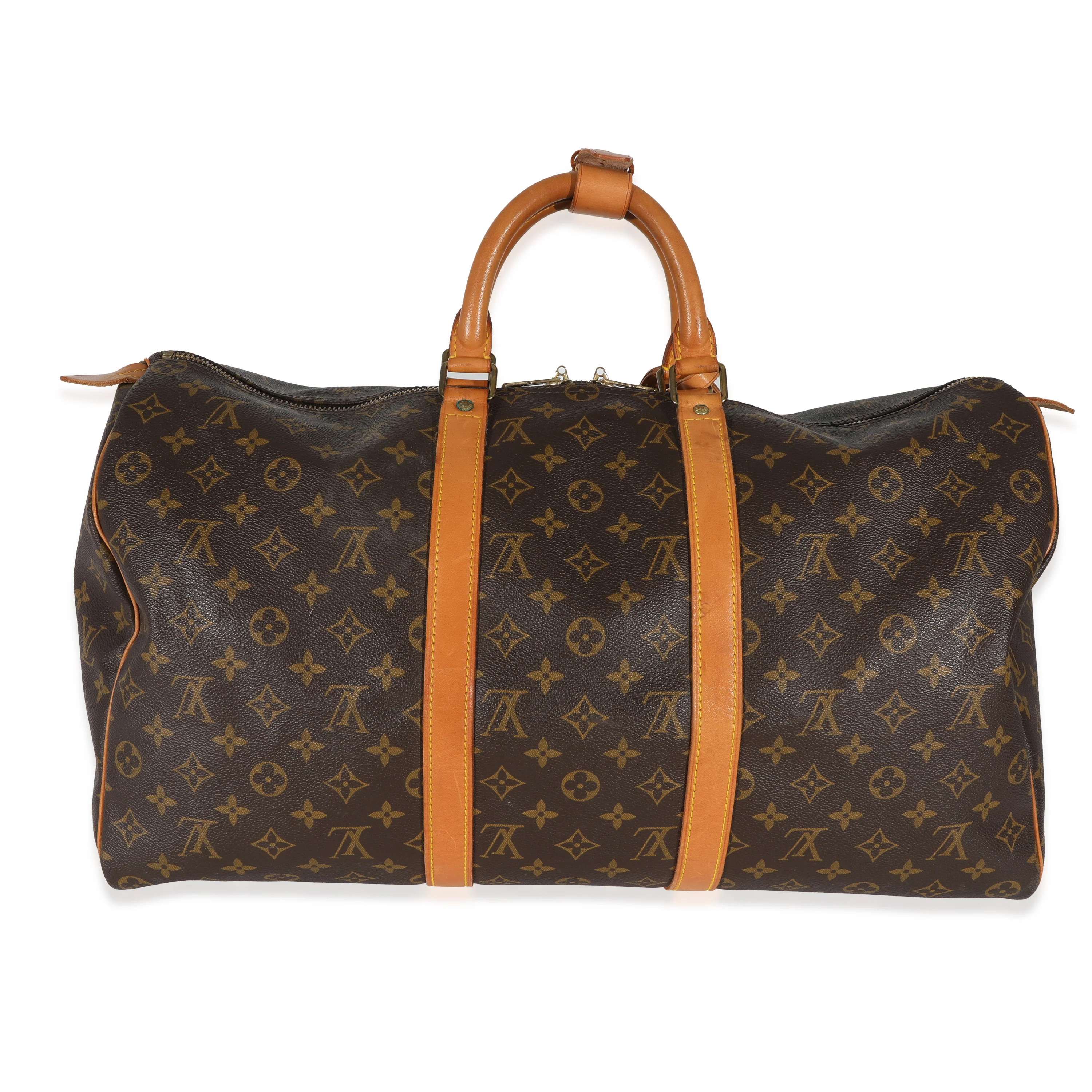 Louis Vuitton Vintage Monogram Canvas Keepall 50 - Image 3